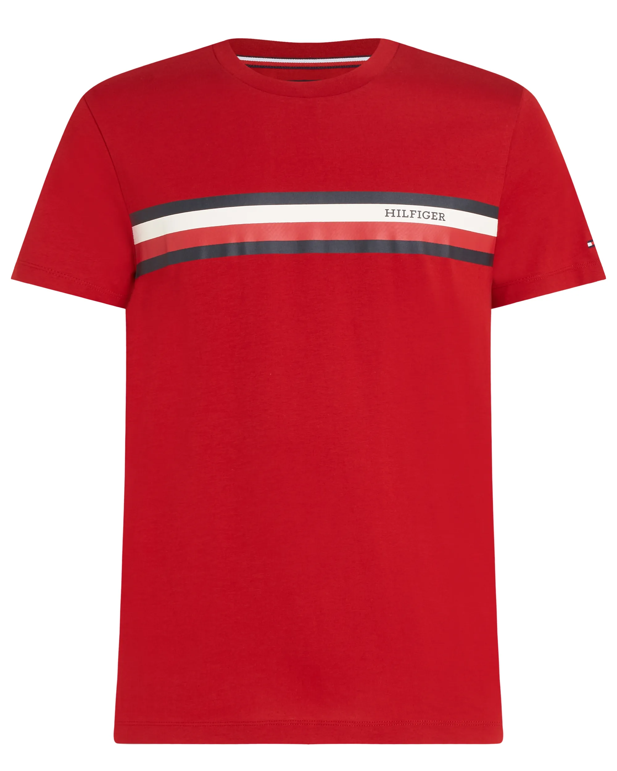 Tommy Hilfiger Menswear T-shirt KM Rood 089066-001-L