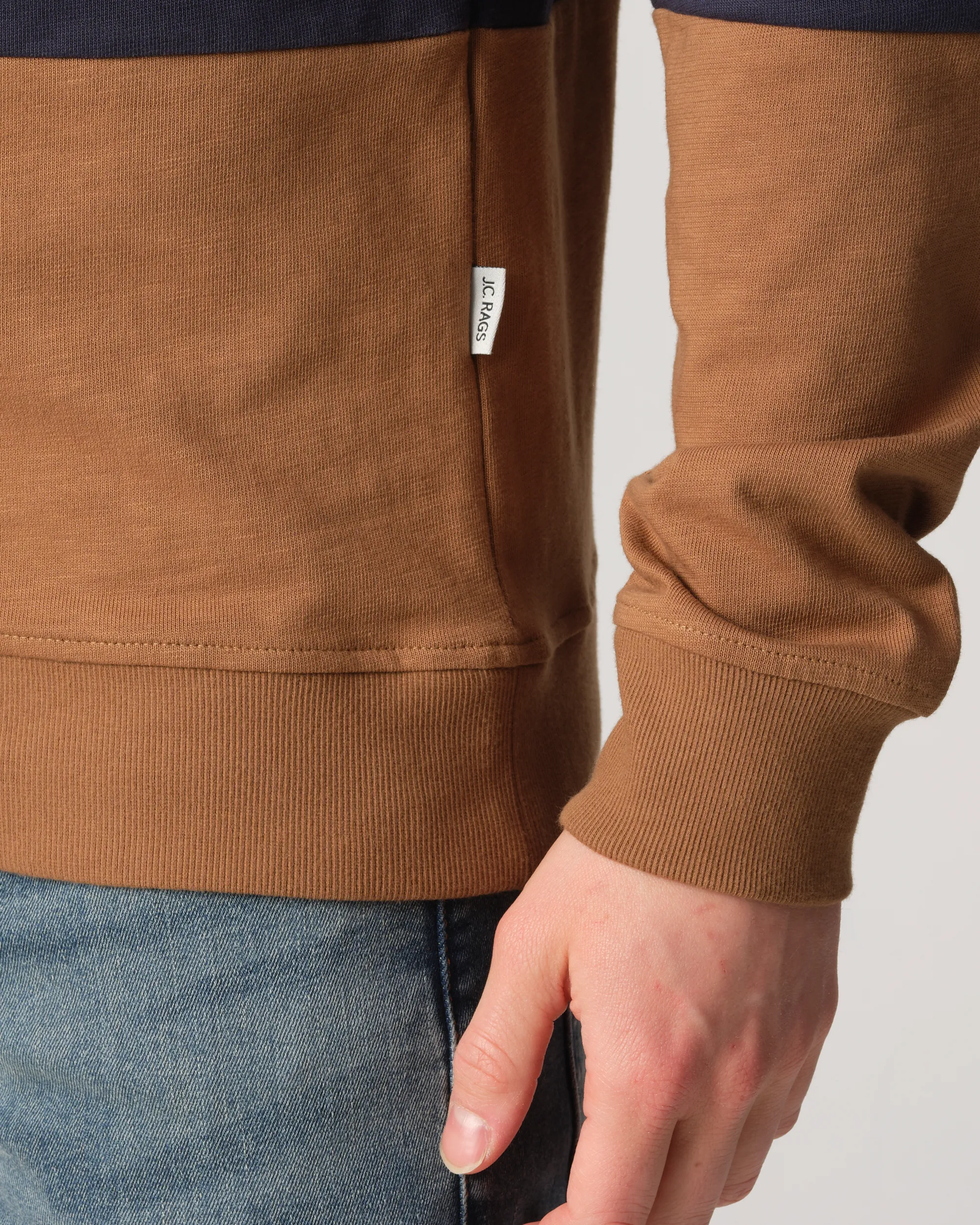 J.C. RAGS Camiel Sweater Bruin 089160-002-L