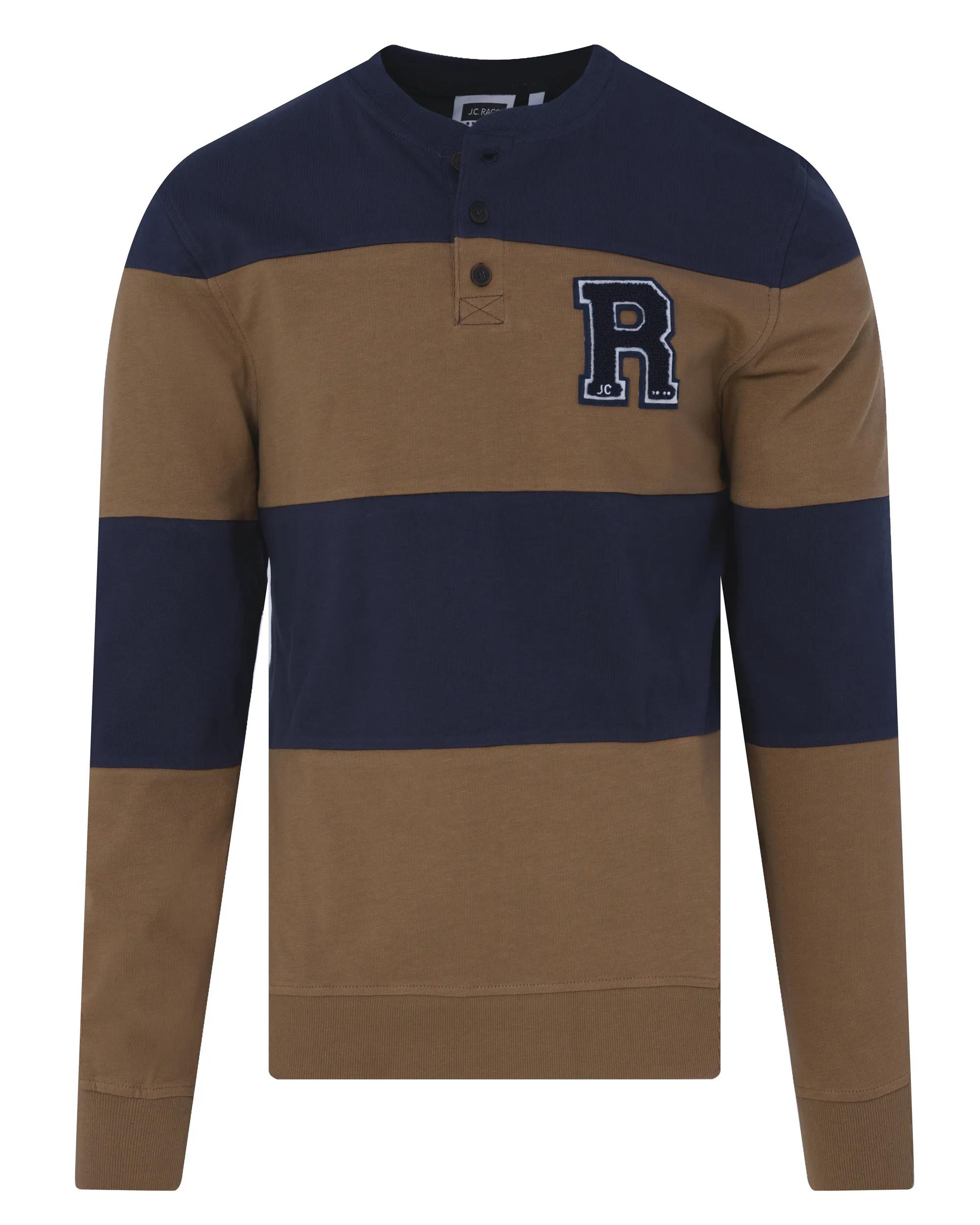 J.C. RAGS Camiel Sweater Bruin 089160-002-L