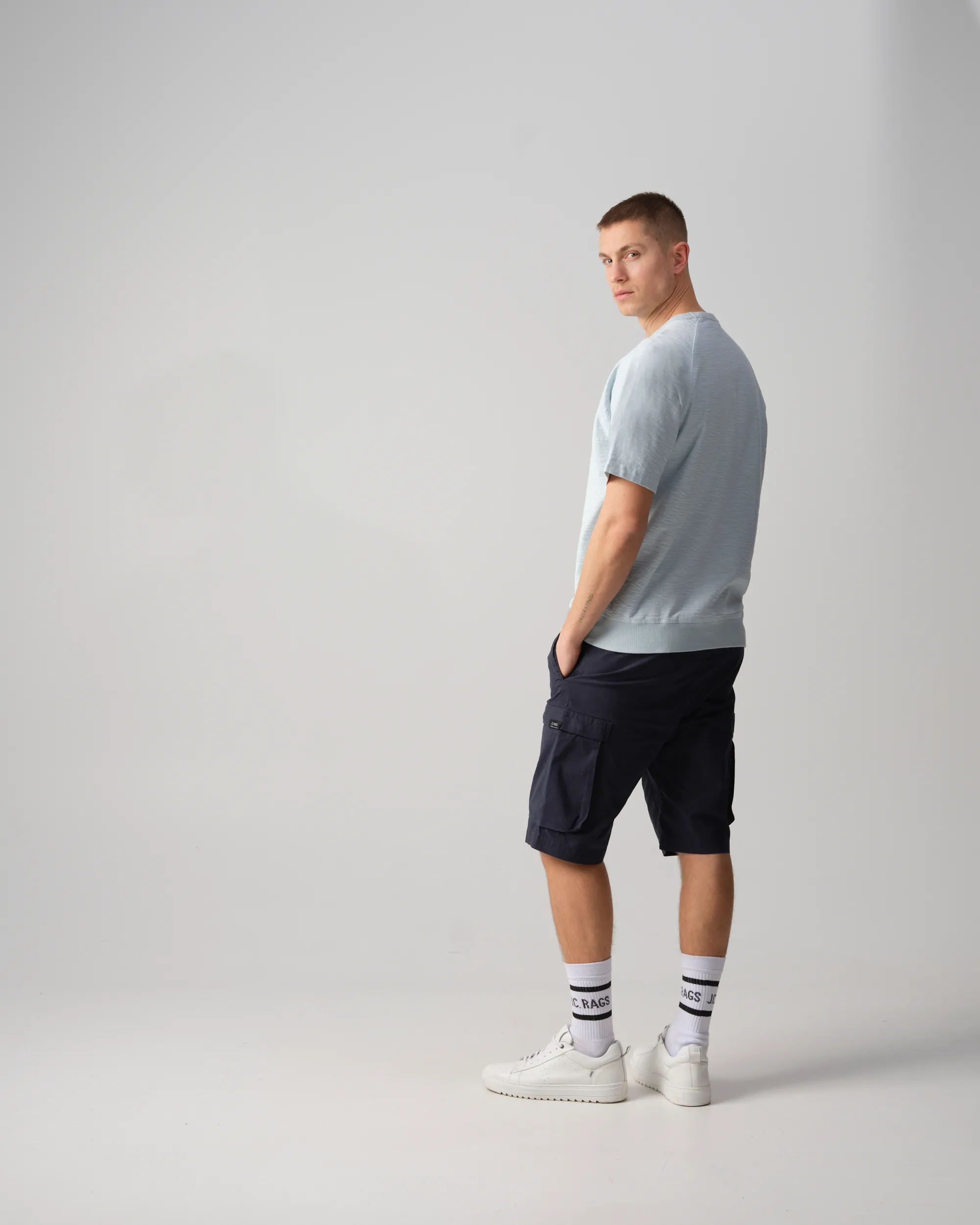 J.C. RAGS T-shirt Korte mouw Baby blue 089164-002-L