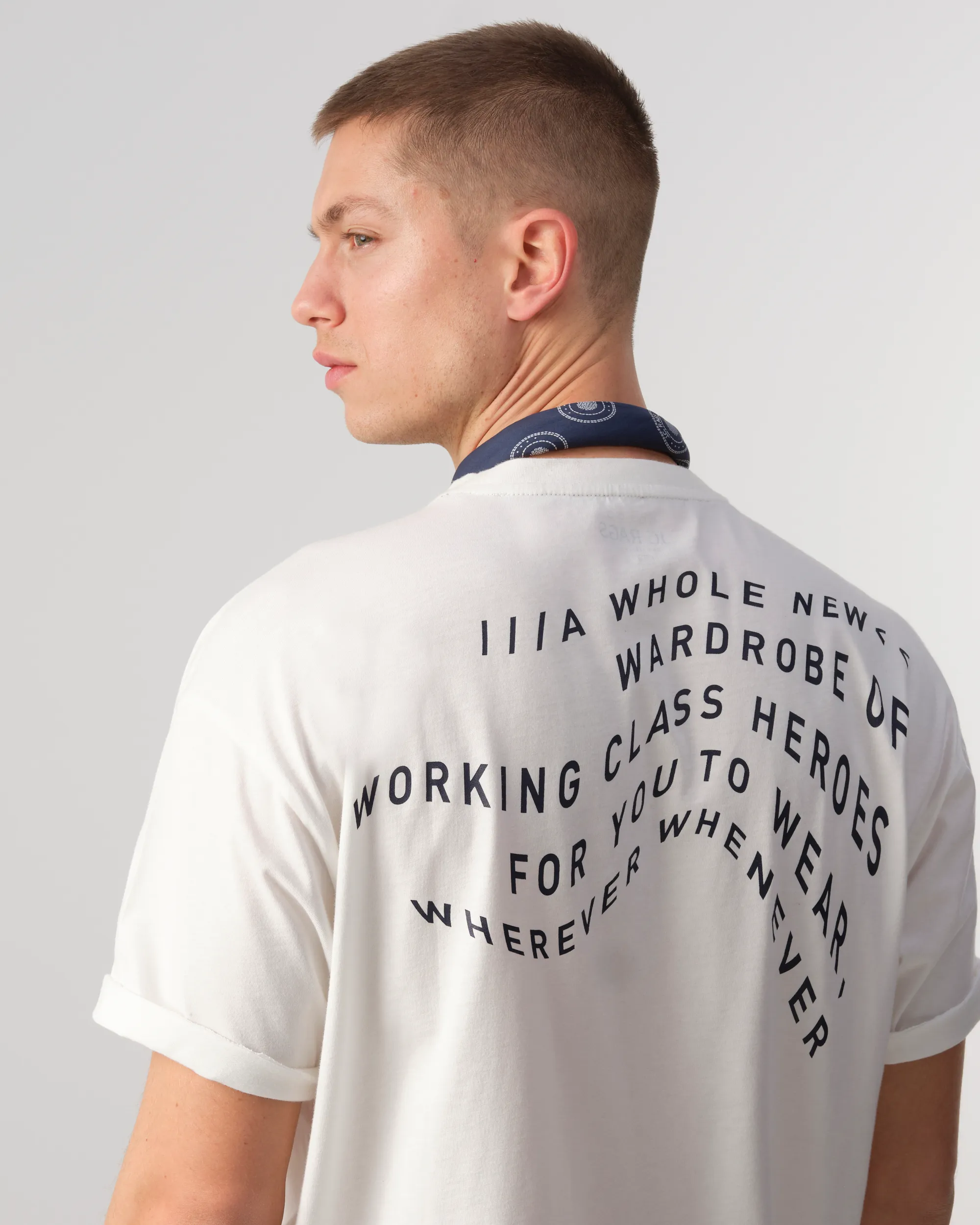 J.C. RAGS Tom T-shirt KM Coconut milk 089174-001-L