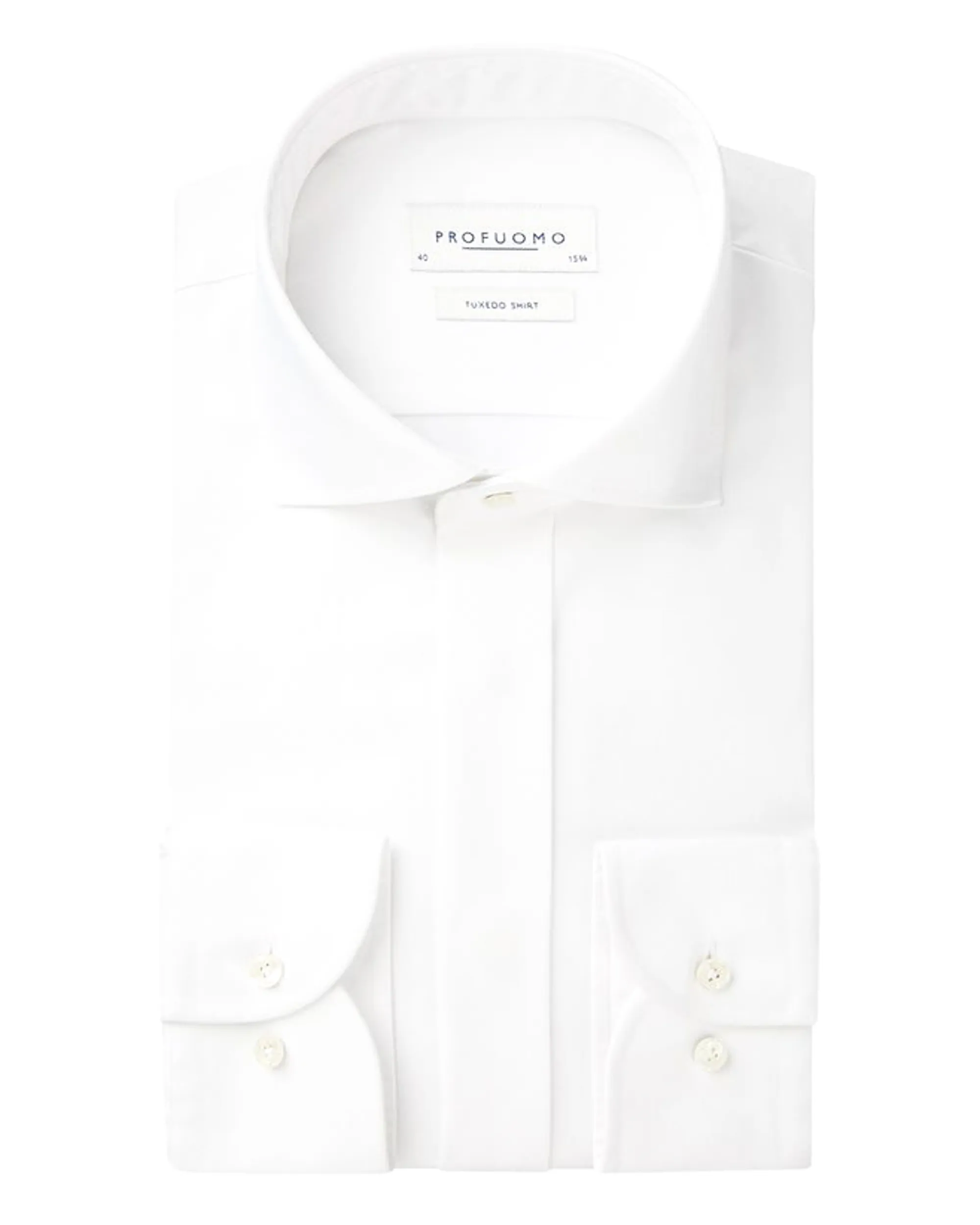 Profuomo Overhemd LM Blauw 089512-001-37