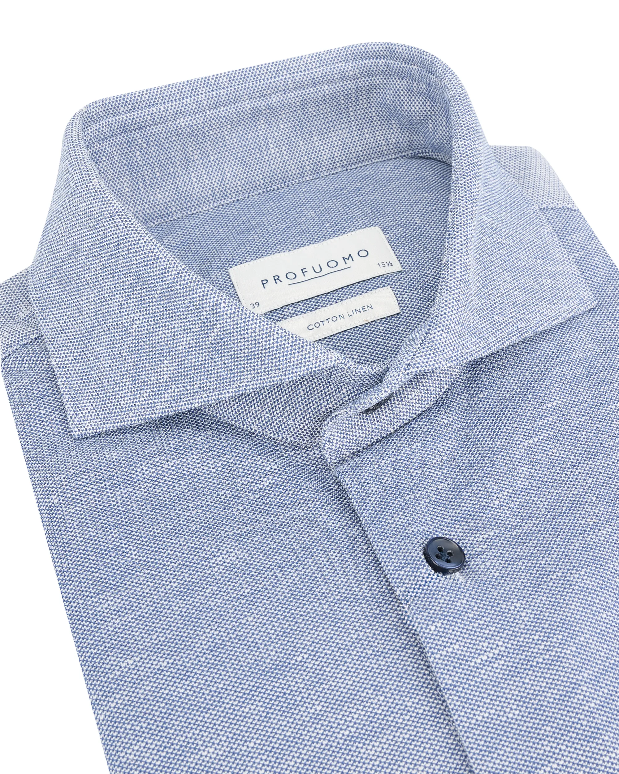 Profuomo Overhemd LM Blauw 090400-001-38