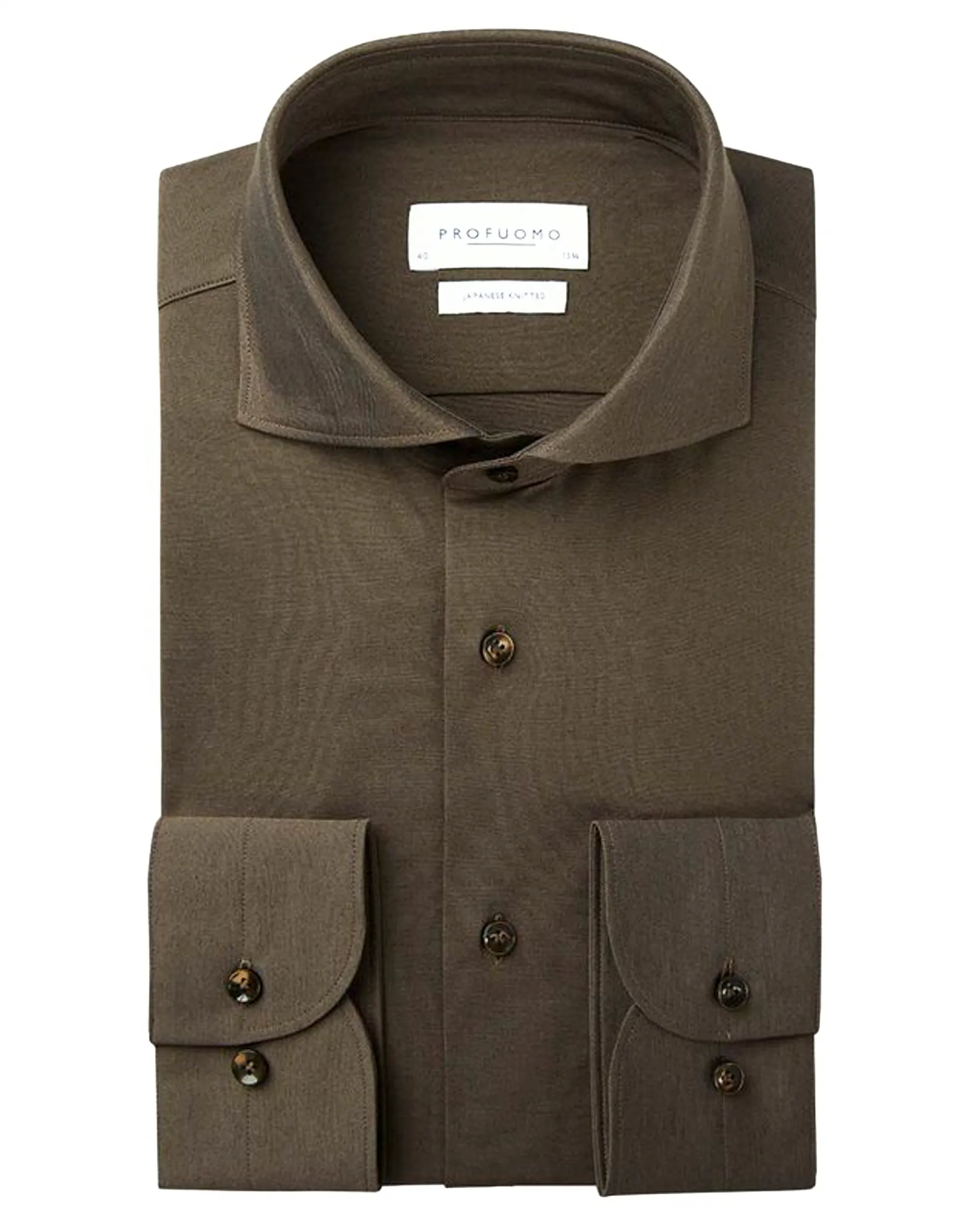 Profuomo Overhemd LM Camel 090483-001-40