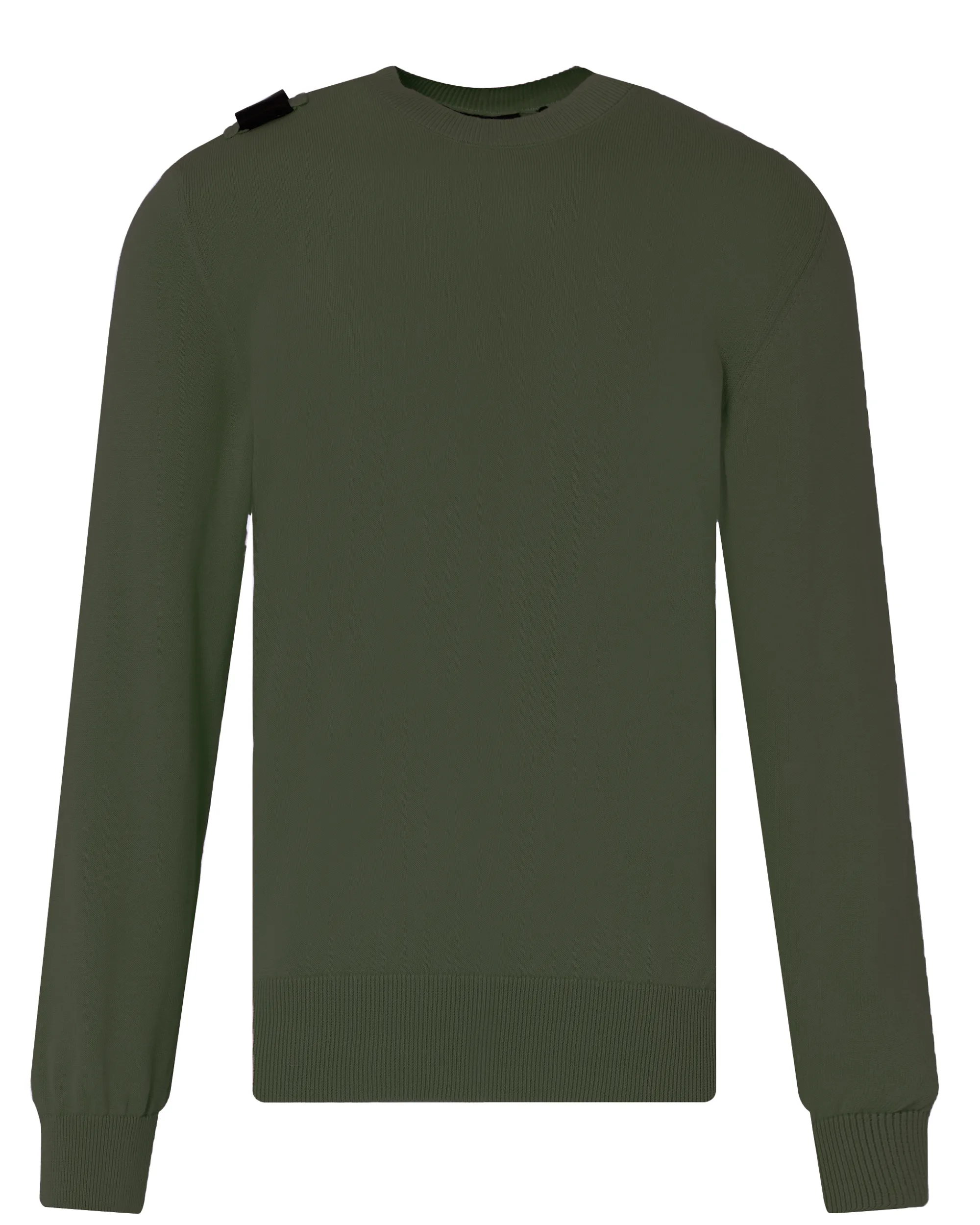 MA.STRUM Trui ronde hals Groen 090533-001-L