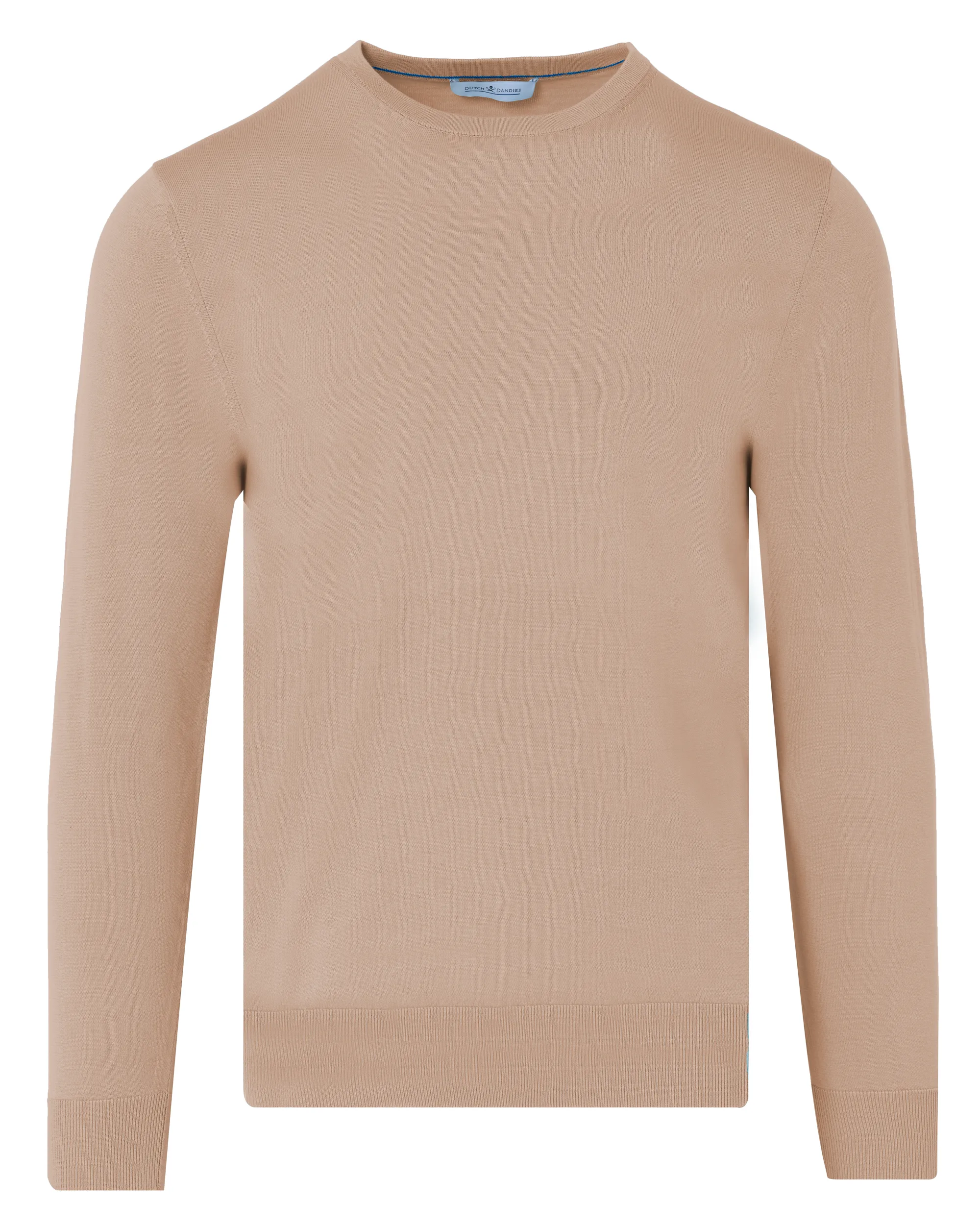 Dutch Dandies Coney Trui ronde hals Sand 090580-002-L
