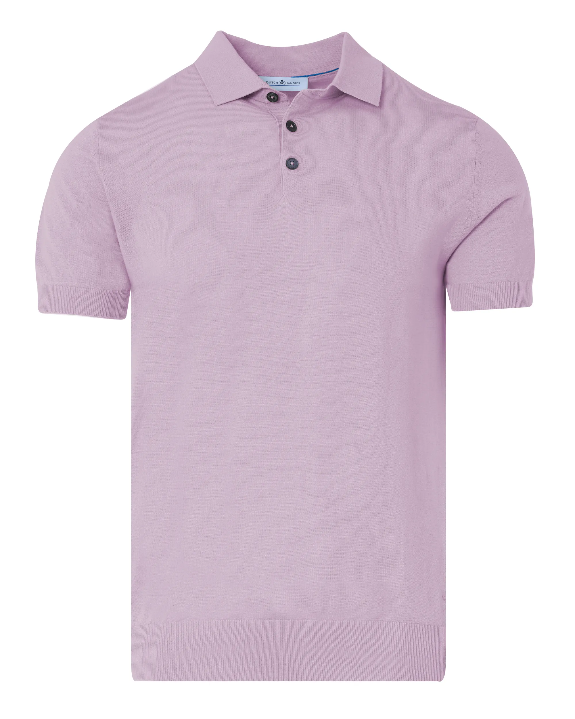 Dutch Dandies Bol Lux Polo KM Lavender Frost 090582-006-L