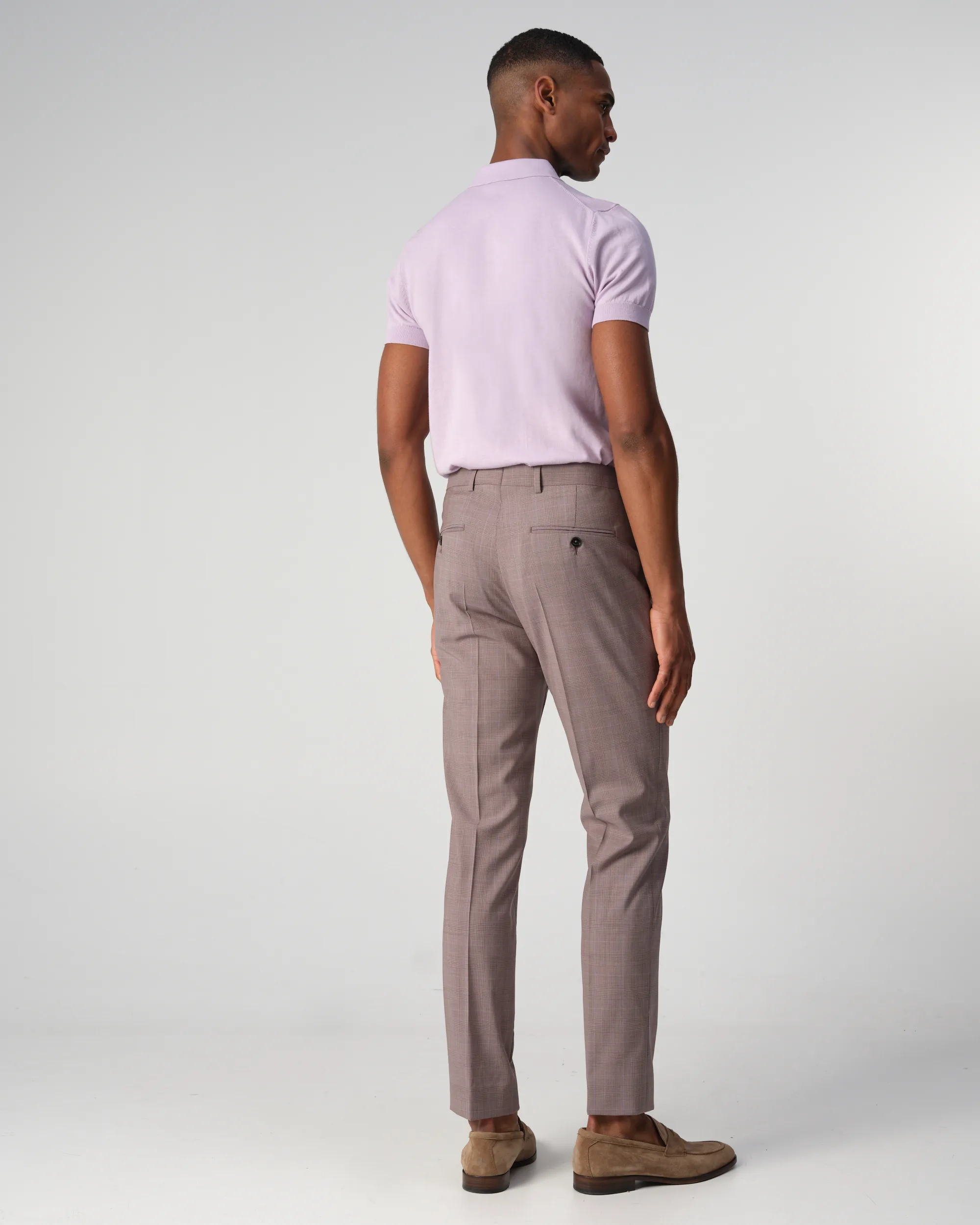 Dutch Dandies Bol Lux Polo KM Lavender Frost 090582-006-L
