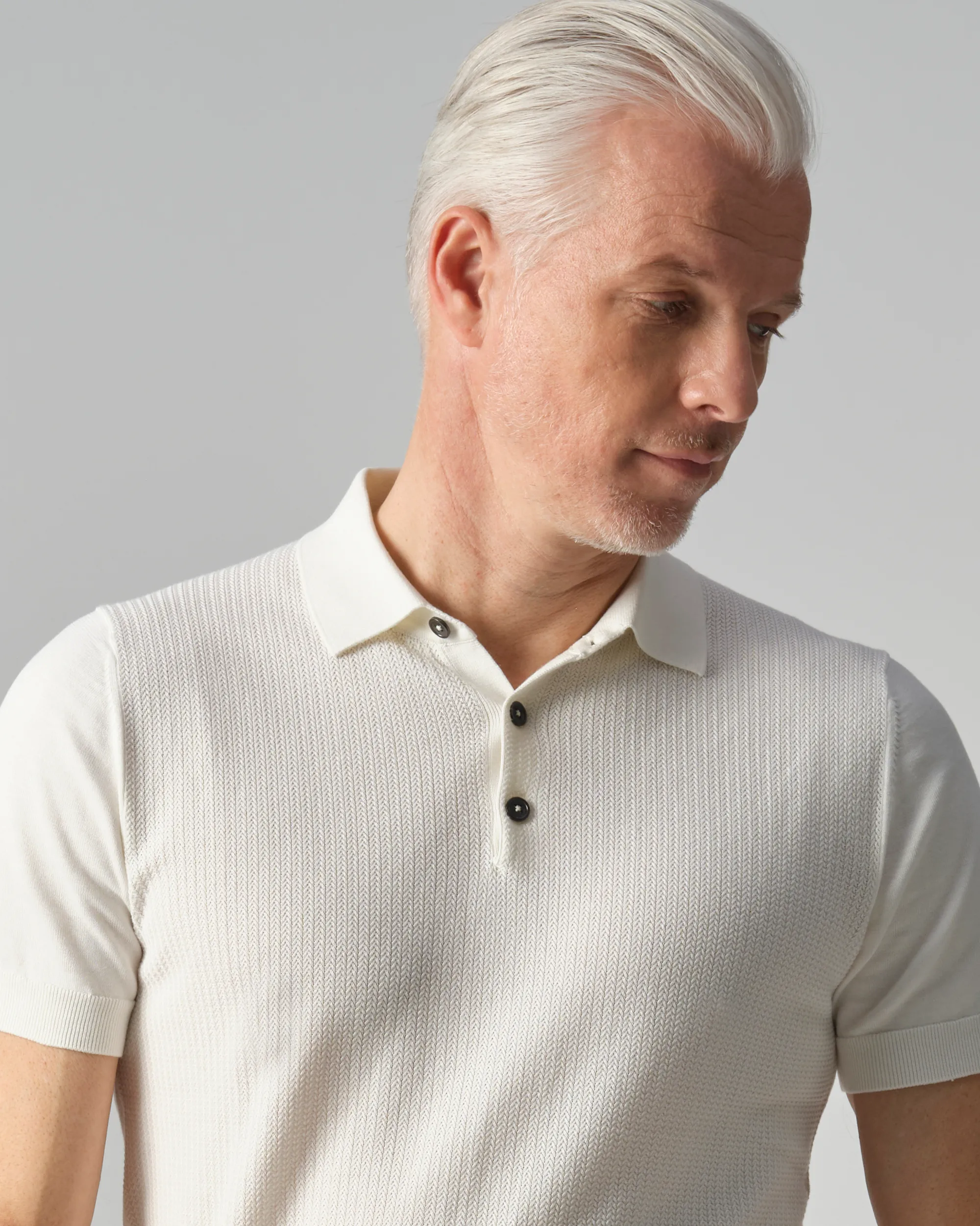 Dutch Dandies Polo Korte mouw Off White uni 090584-001-M