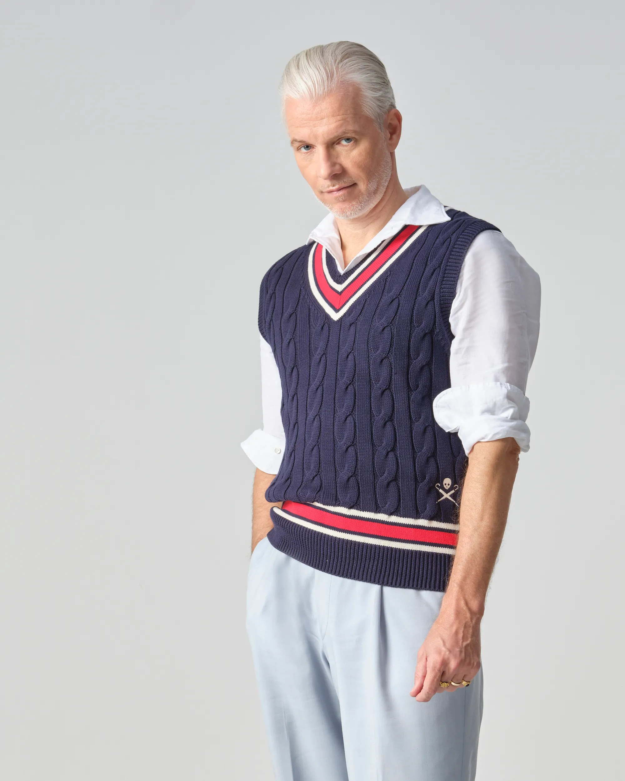 Dutch Dandies Arno Kantelberg Spencer Navy 090585-002-L