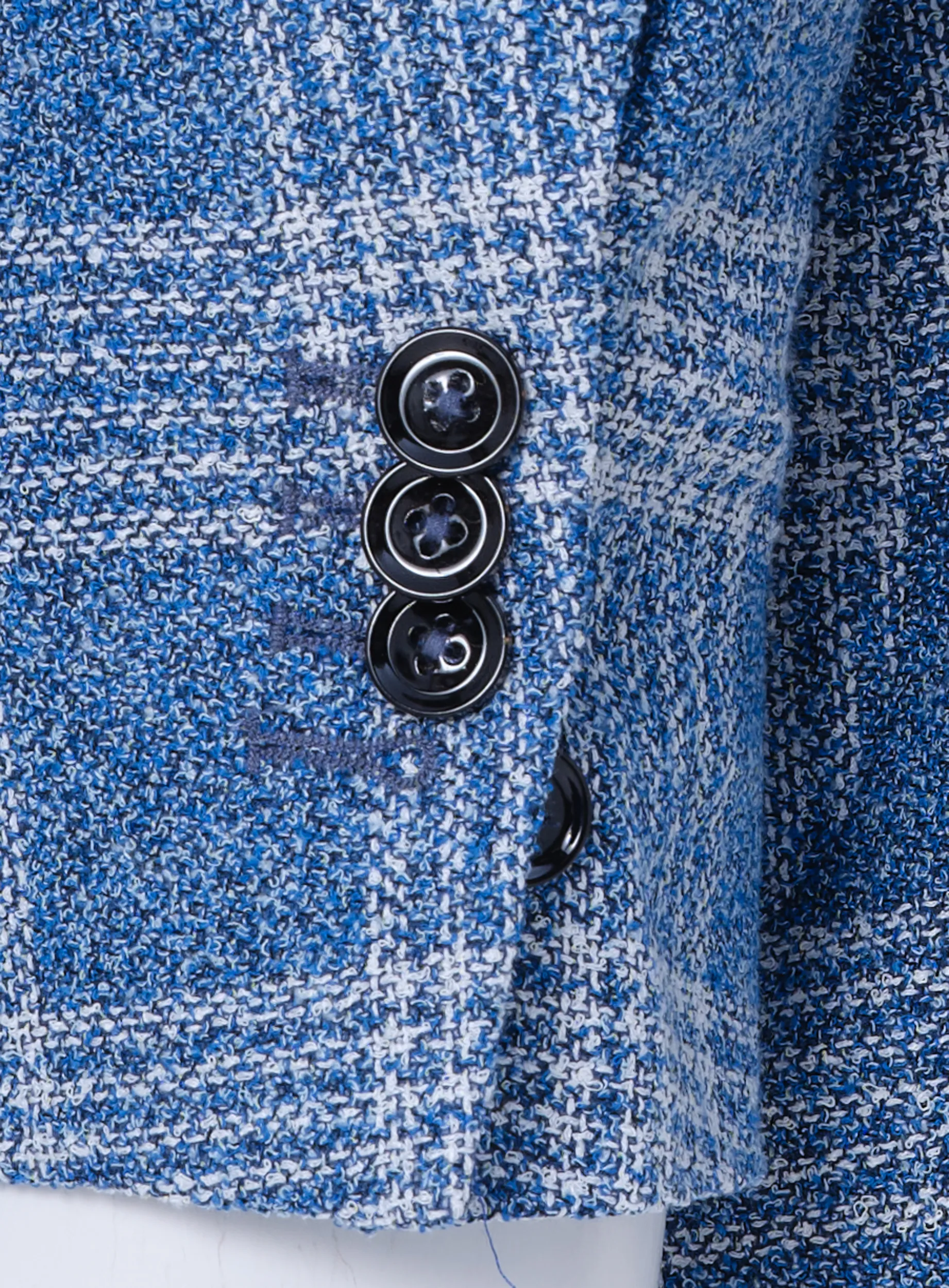 Dutch Dandies Devon Colbert Blauw grote ruit 090608-001-46