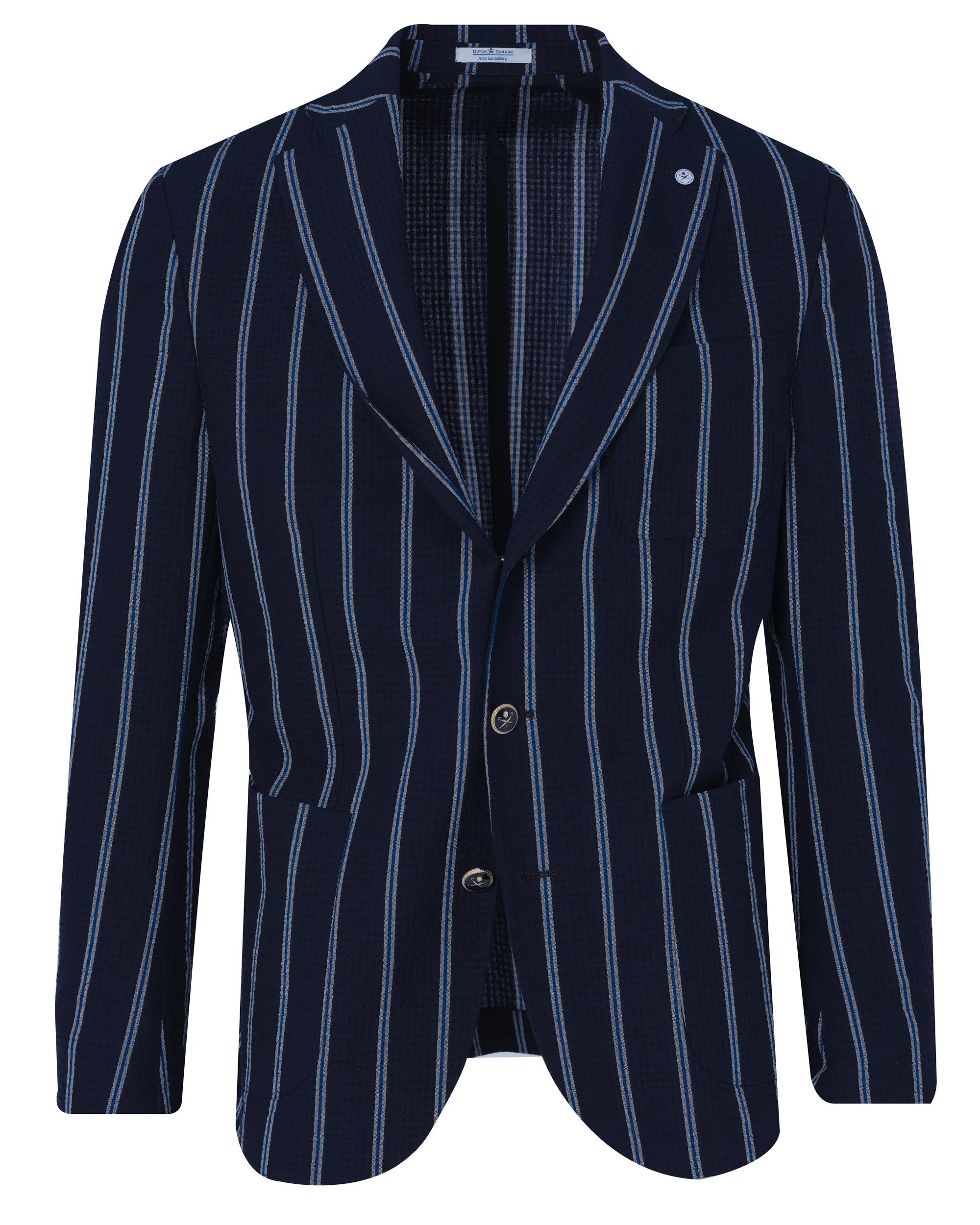Dutch Dandies Arno Kantelberg Daryll Colbert Navy streep 090610-001-46
