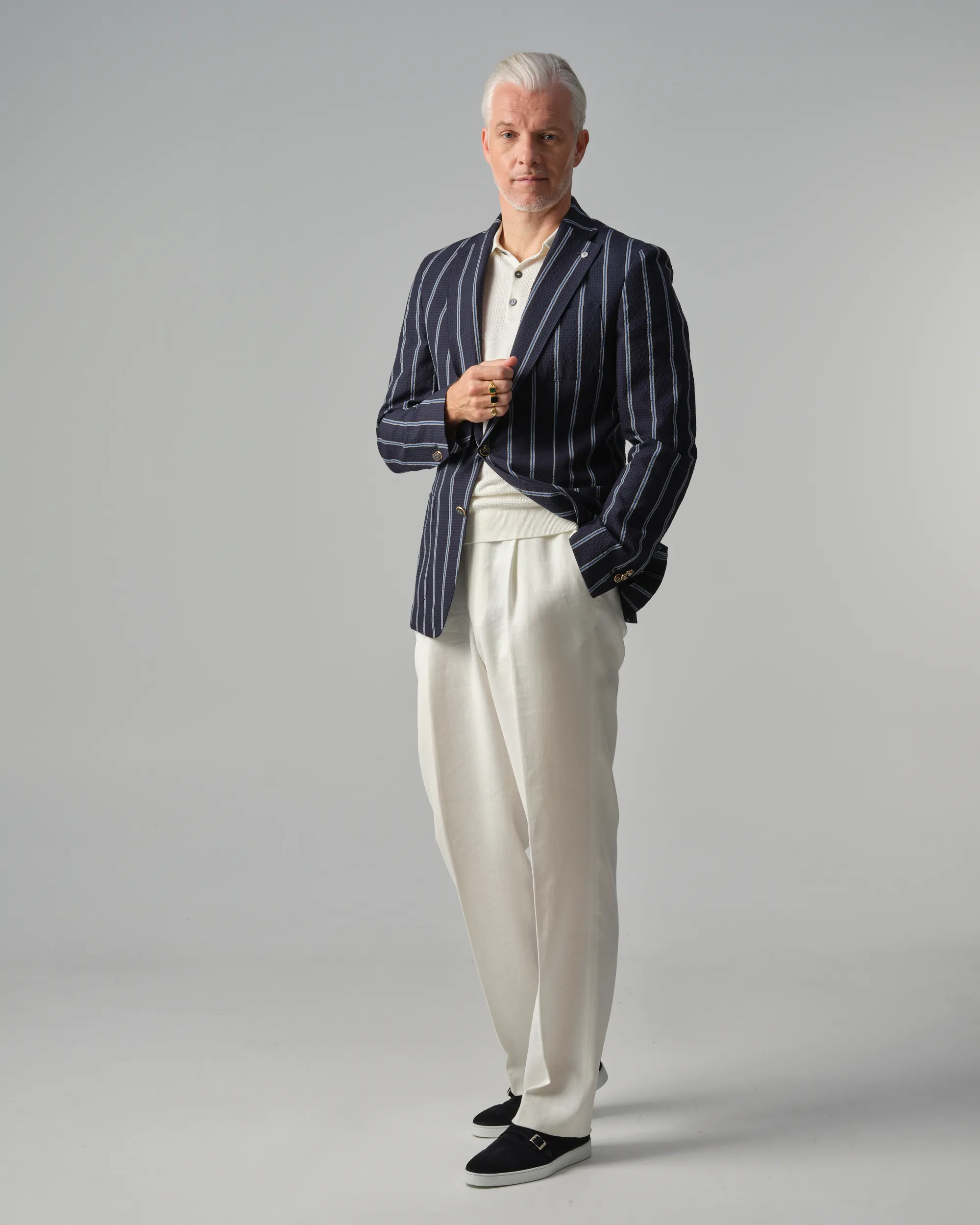 Dutch Dandies Arno Kantelberg Daryll Colbert Navy streep 090610-001-46