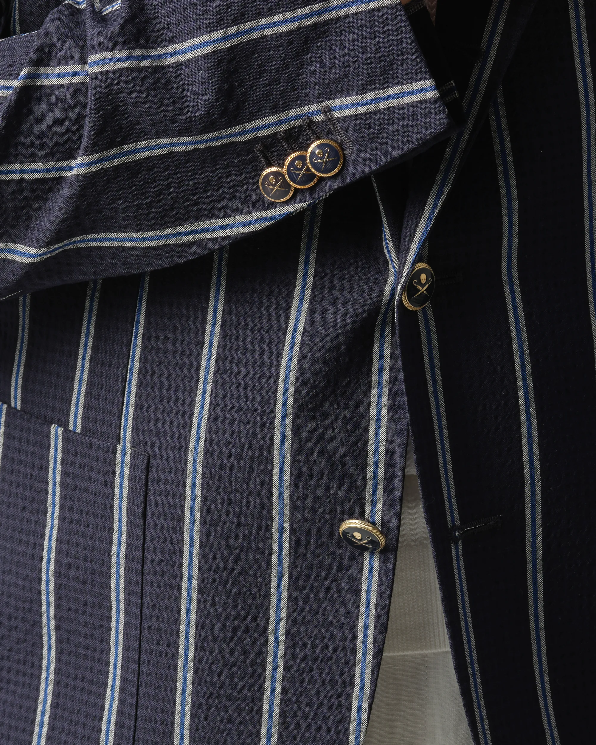 Dutch Dandies Arno Kantelberg Daryll Colbert Navy streep 090610-001-46
