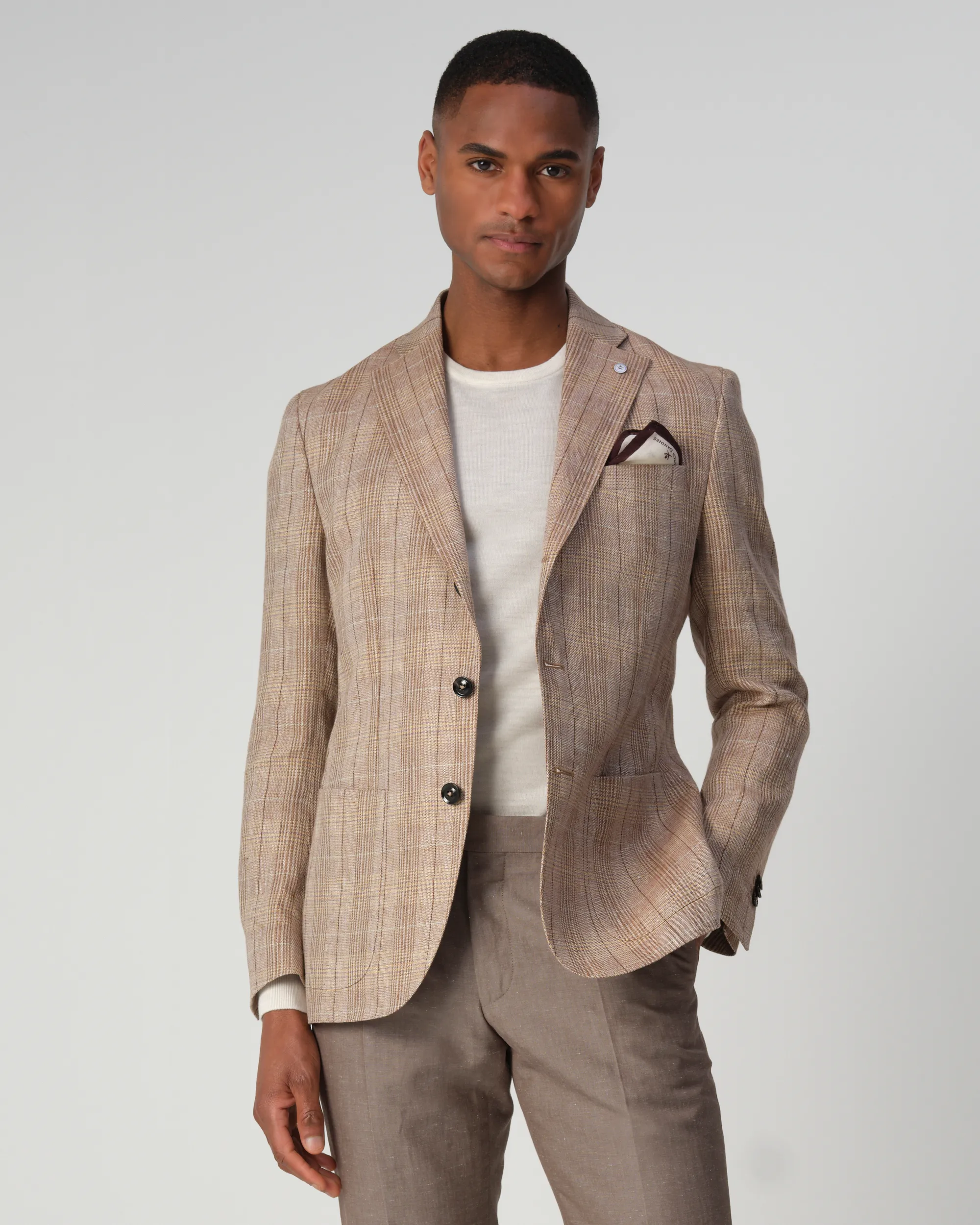 Dutch Dandies Damon Colbert Bruin grote ruit 090655-002-46