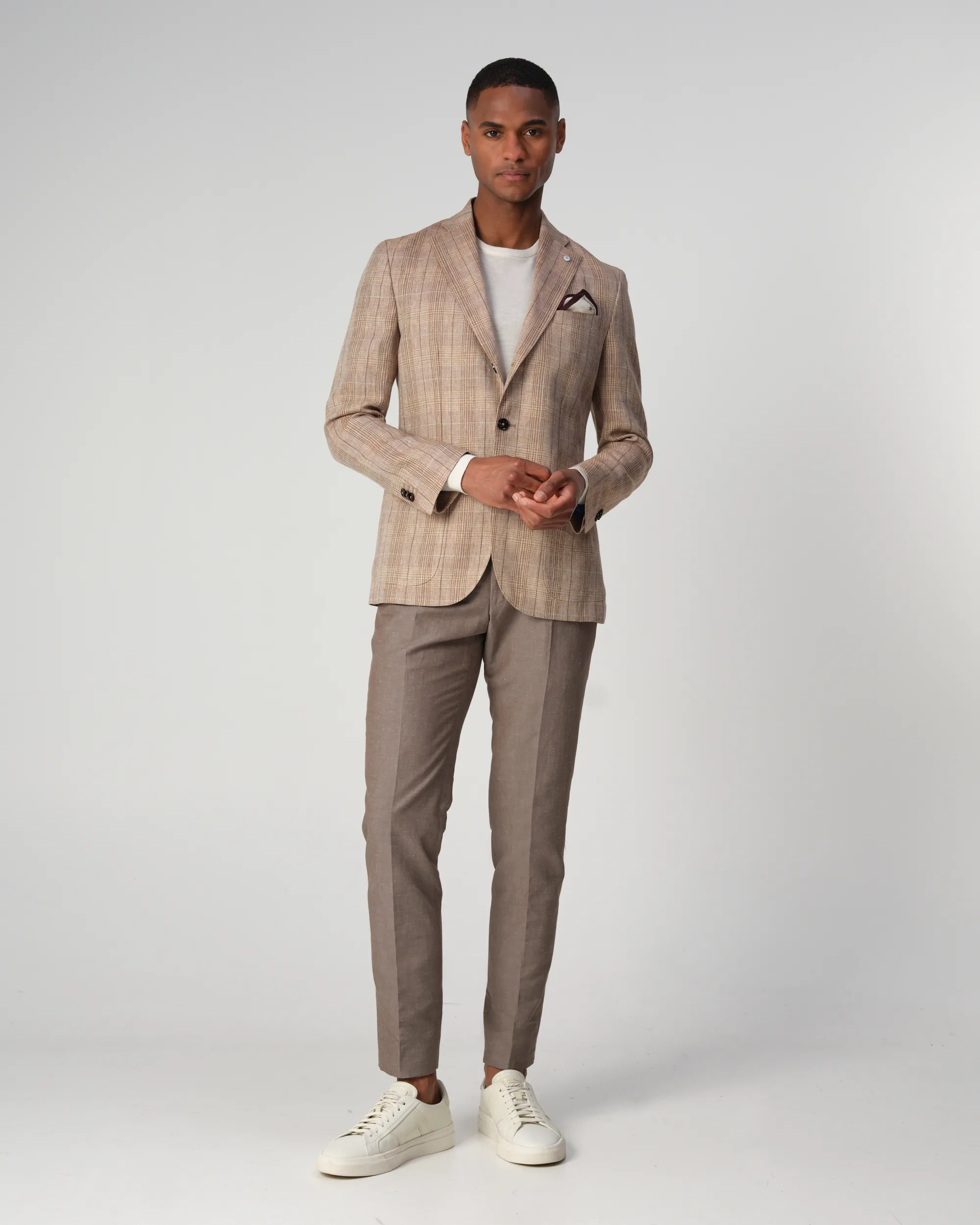 Dutch Dandies Damon Colbert Bruin grote ruit 090655-002-46