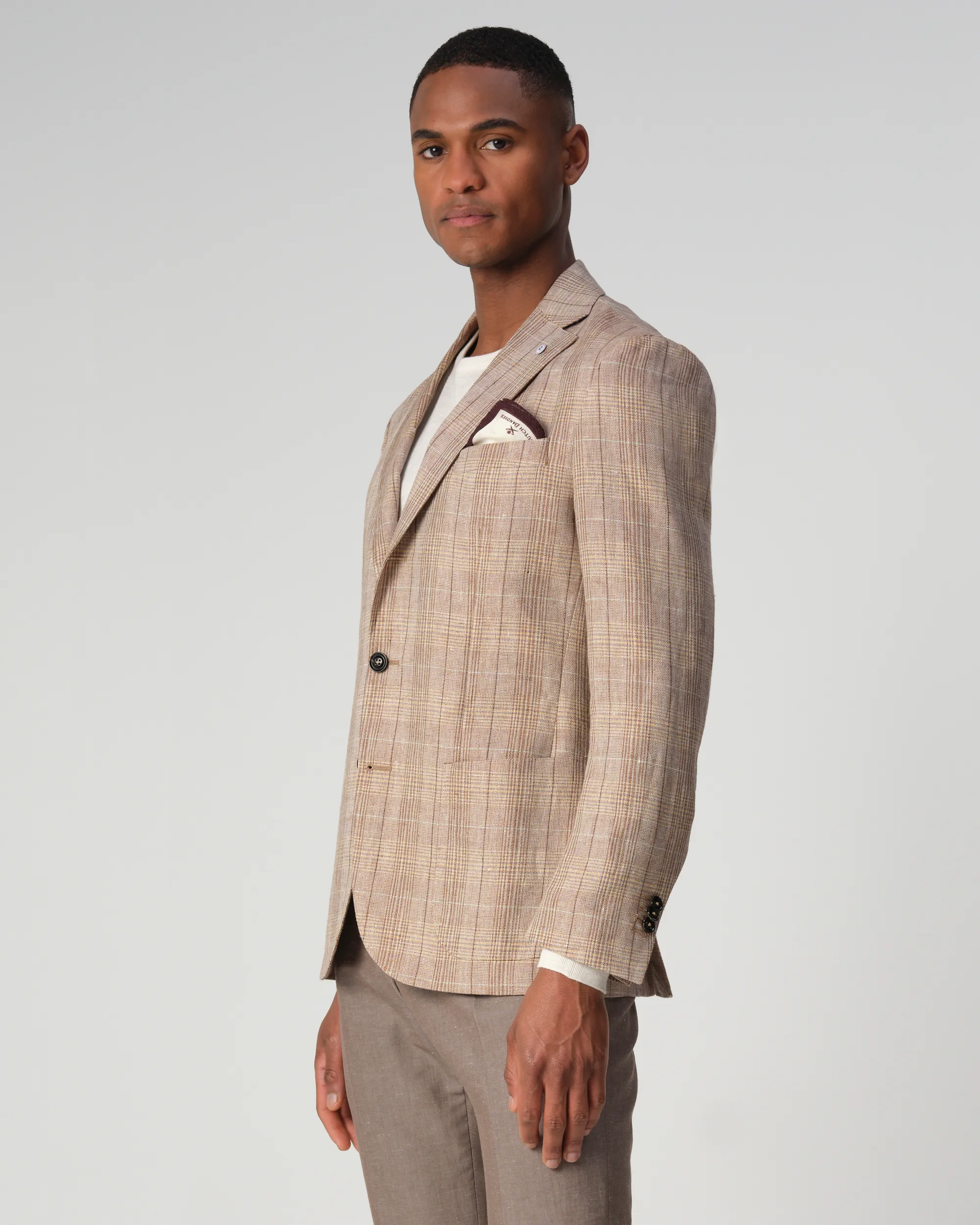 Dutch Dandies Damon Colbert Bruin grote ruit 090655-002-46