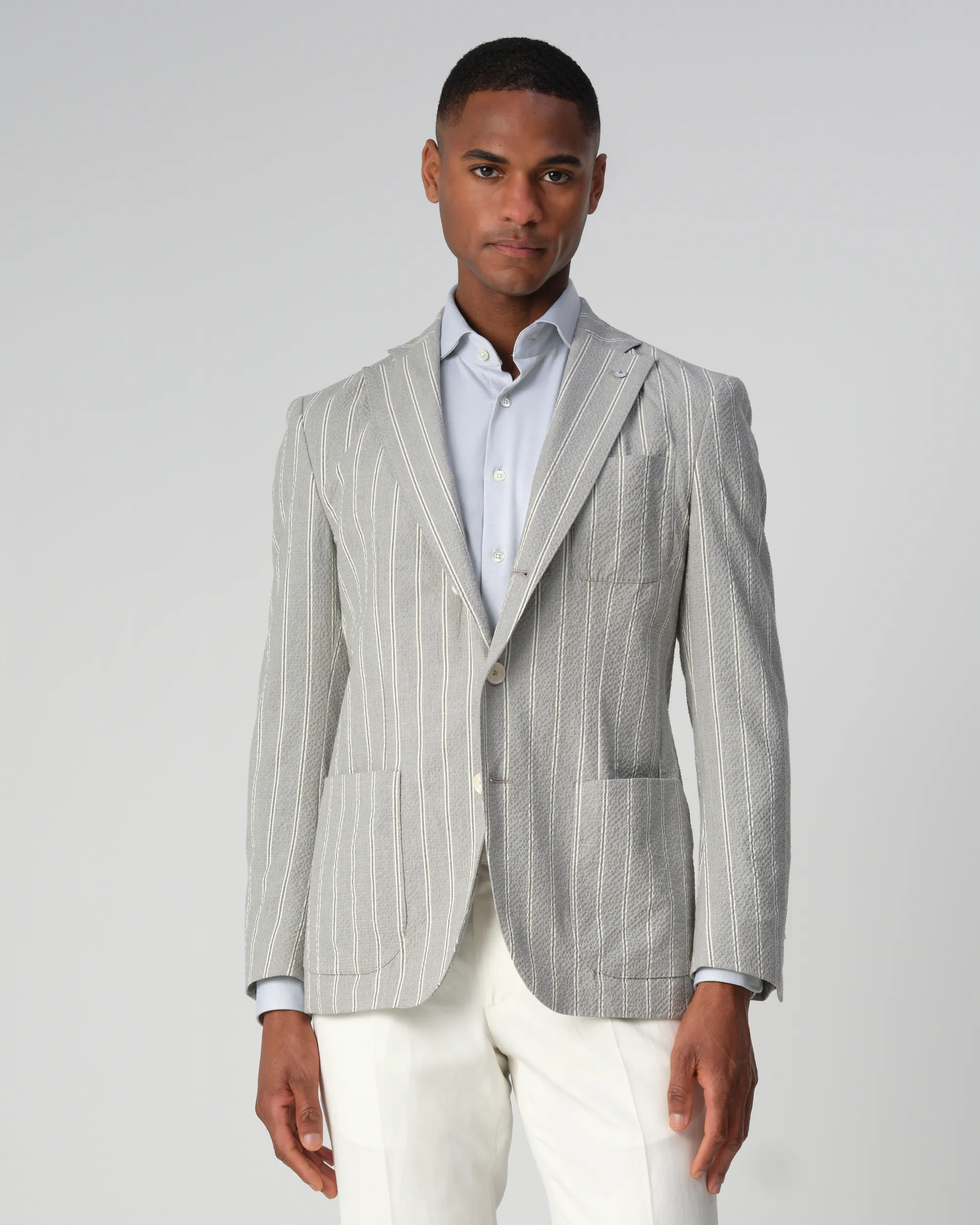Dutch Dandies Daryll Colbert Grijs streep 090674-001-46