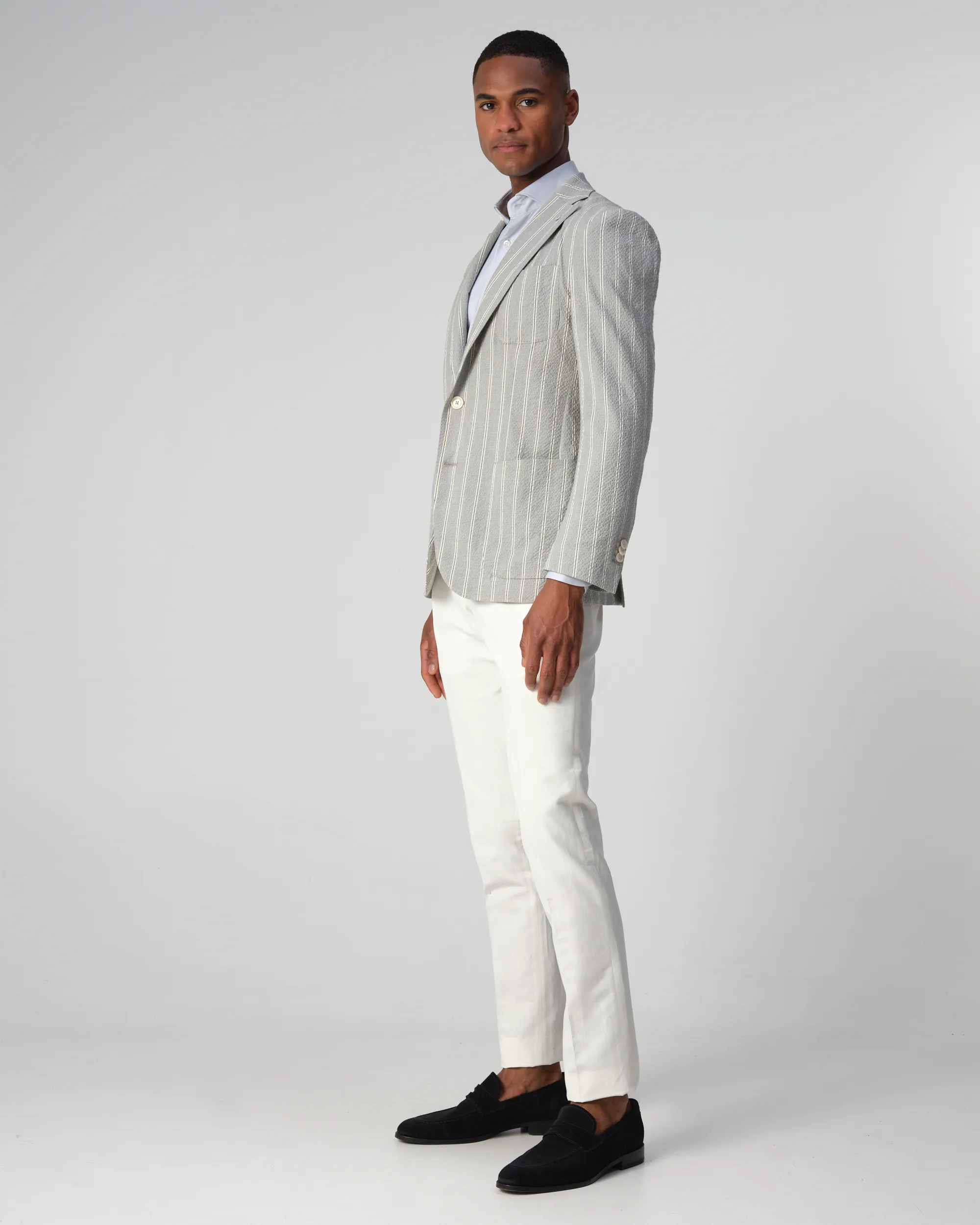 Dutch Dandies Daryll Colbert Grijs streep 090674-001-46