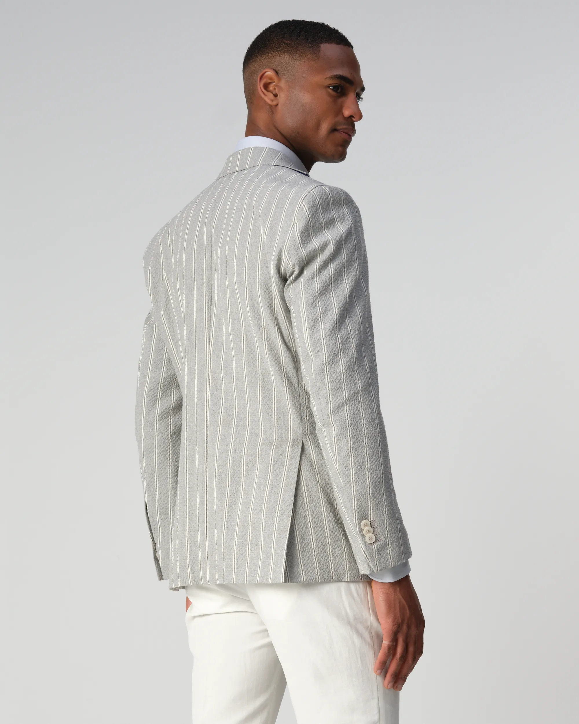 Dutch Dandies Daryll Colbert Grijs streep 090674-001-46