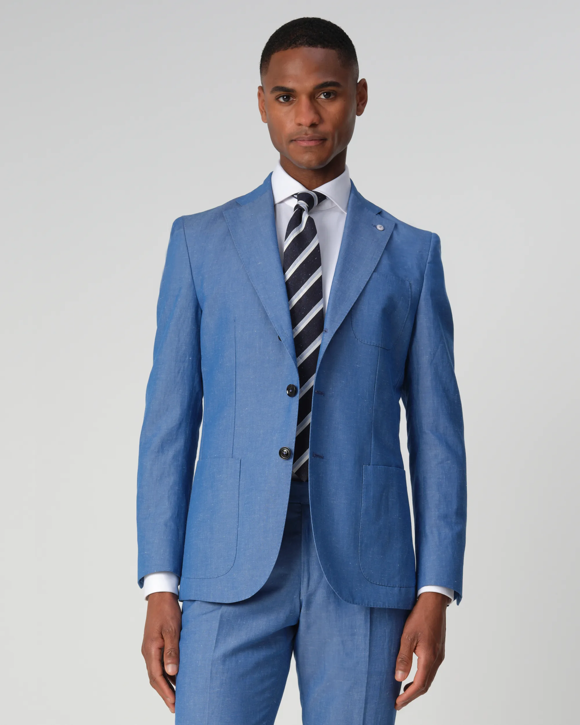 Dutch Dandies Daryll Mix & Match Colbert Blauw uni 090691-002-46
