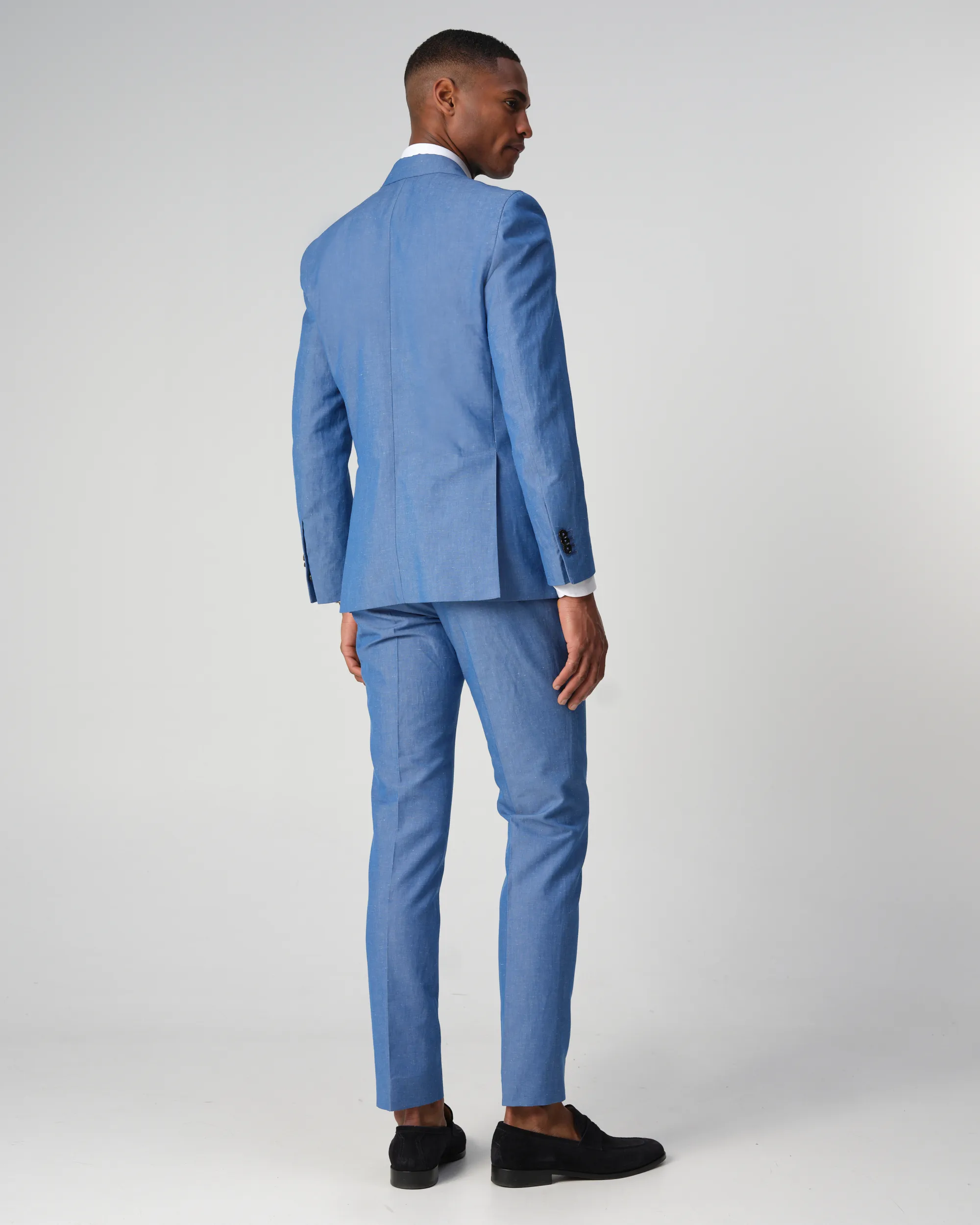Dutch Dandies Daryll Mix & Match Colbert Blauw uni 090691-002-46
