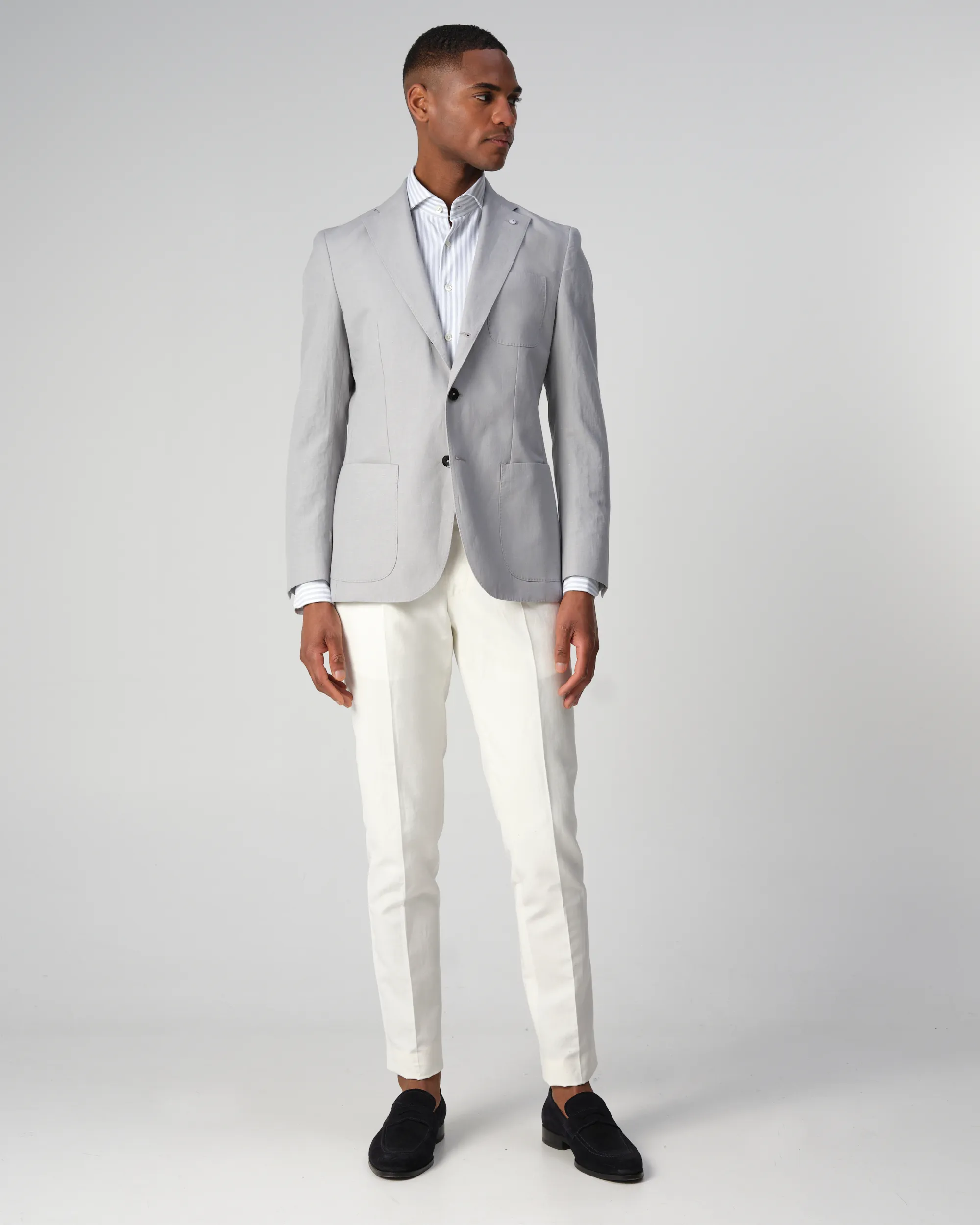 Dutch Dandies Daryll Mix & Match Colbert Grijs uni 090691-004-46