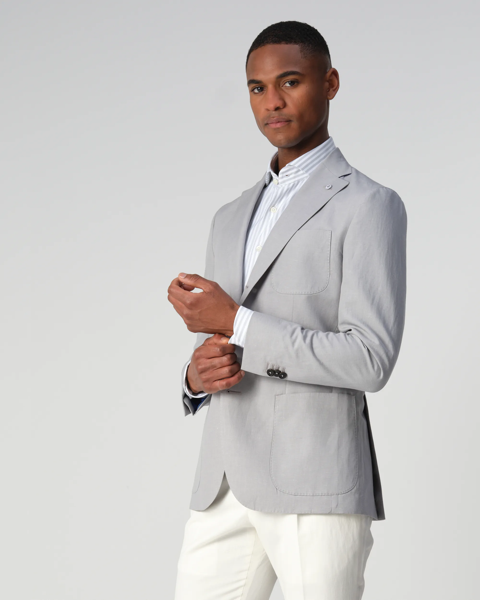 Dutch Dandies Daryll Mix & Match Colbert Grijs uni 090691-004-46