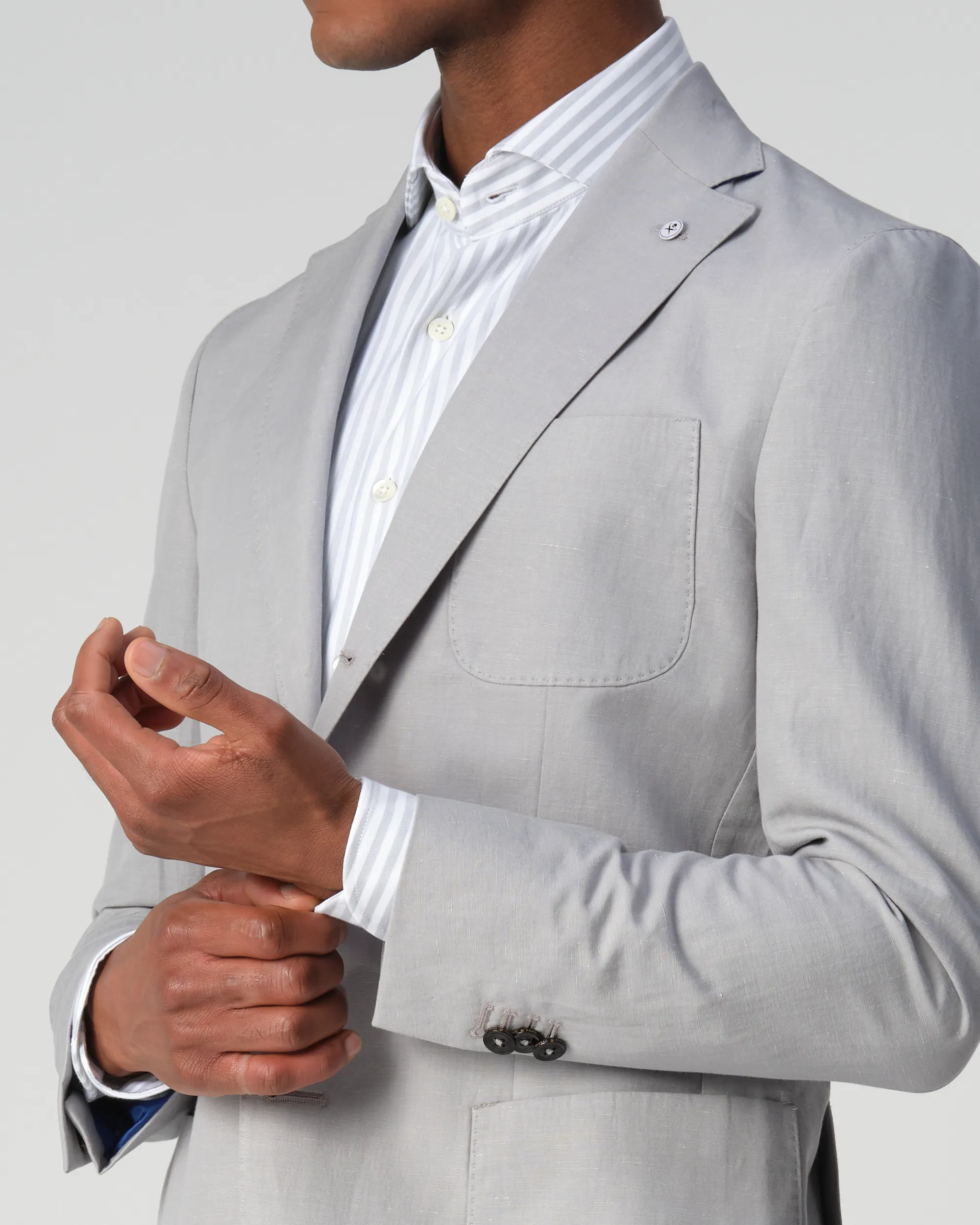 Dutch Dandies Daryll Mix & Match Colbert Grijs uni 090691-004-46