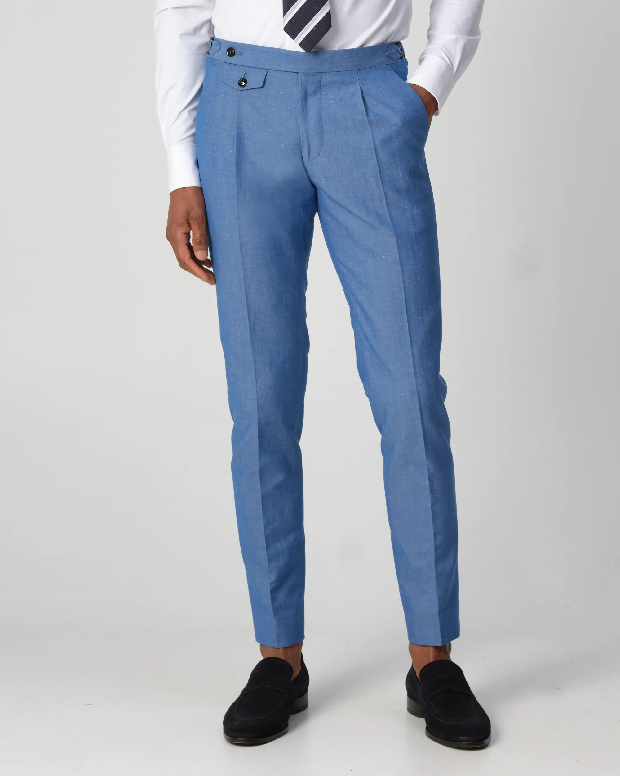 Dutch Dandies Pisa Mix & Match Pantalon Blauw uni 090692-002-46
