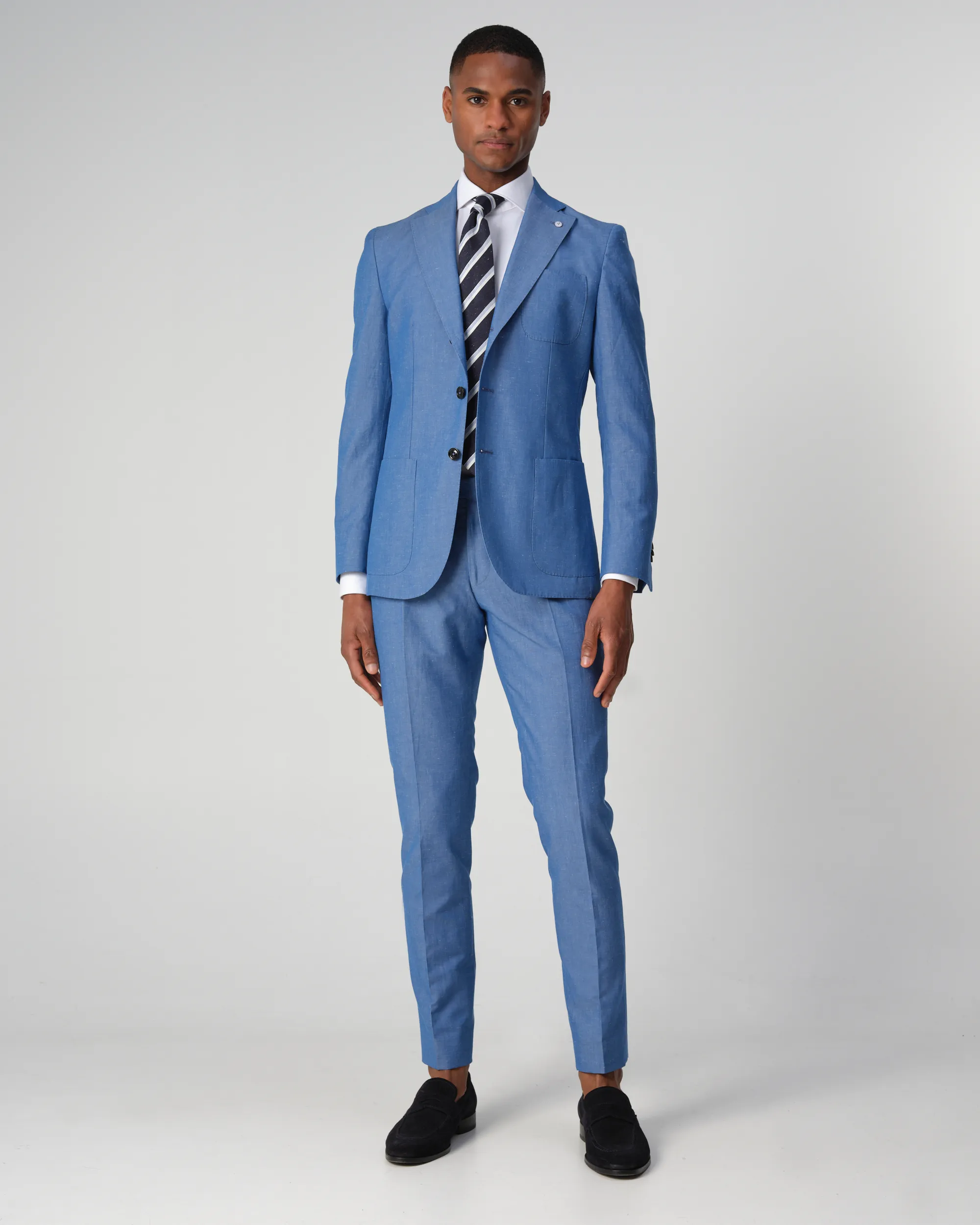 Dutch Dandies Pisa Mix & Match Pantalon Blauw uni 090692-002-46