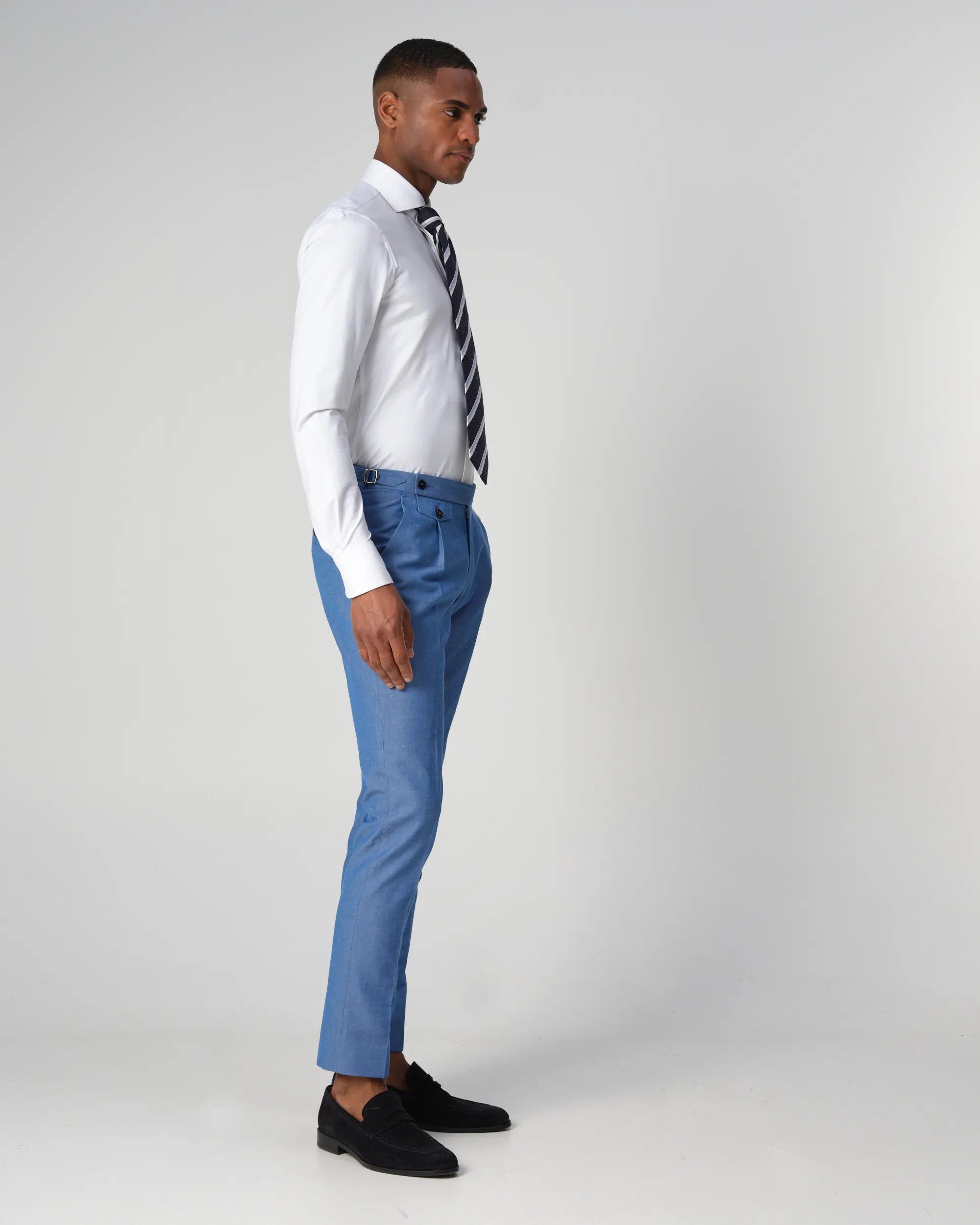 Dutch Dandies Pisa Mix & Match Pantalon Blauw uni 090692-002-46