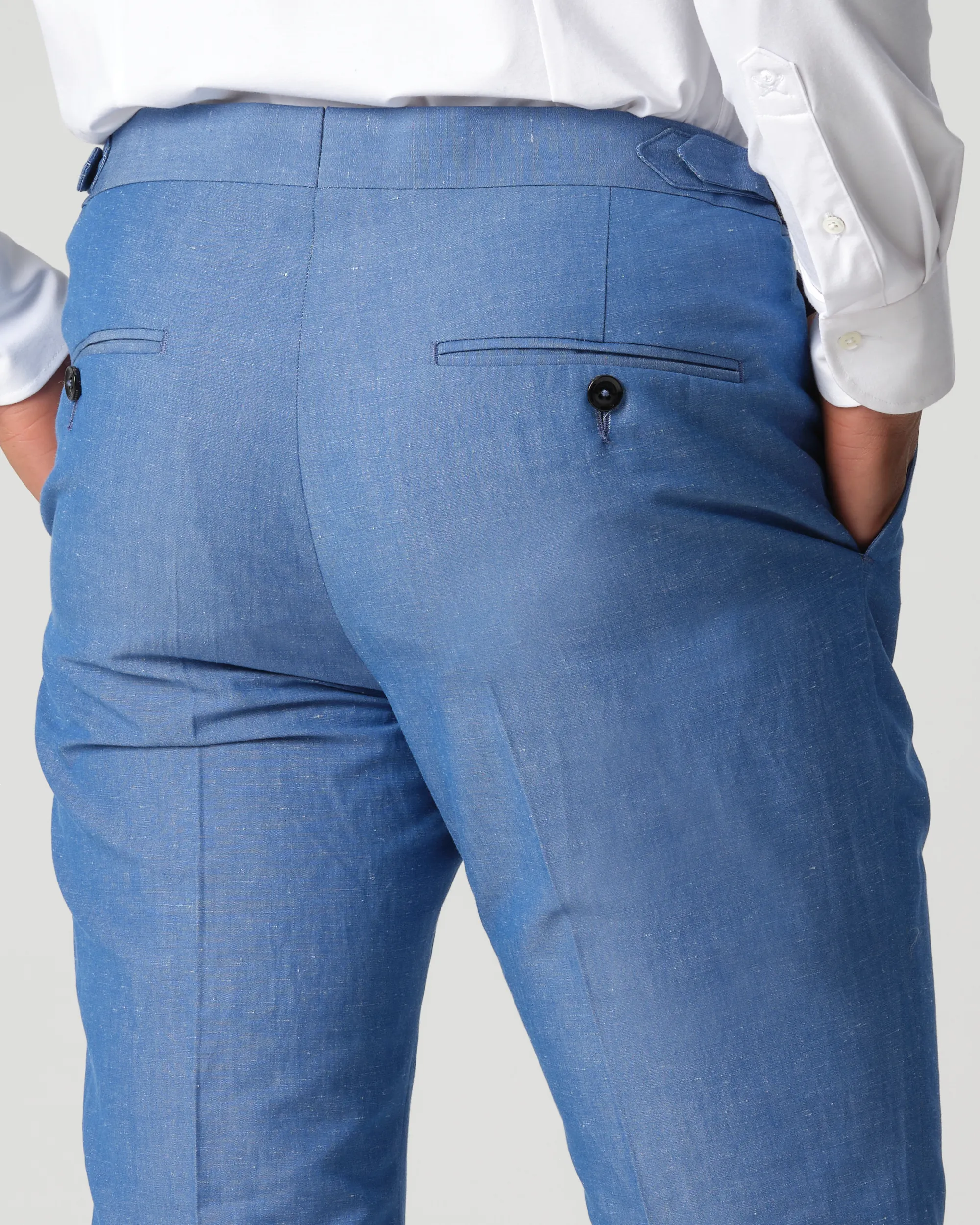 Dutch Dandies Pisa Mix & Match Pantalon Blauw uni 090692-002-46