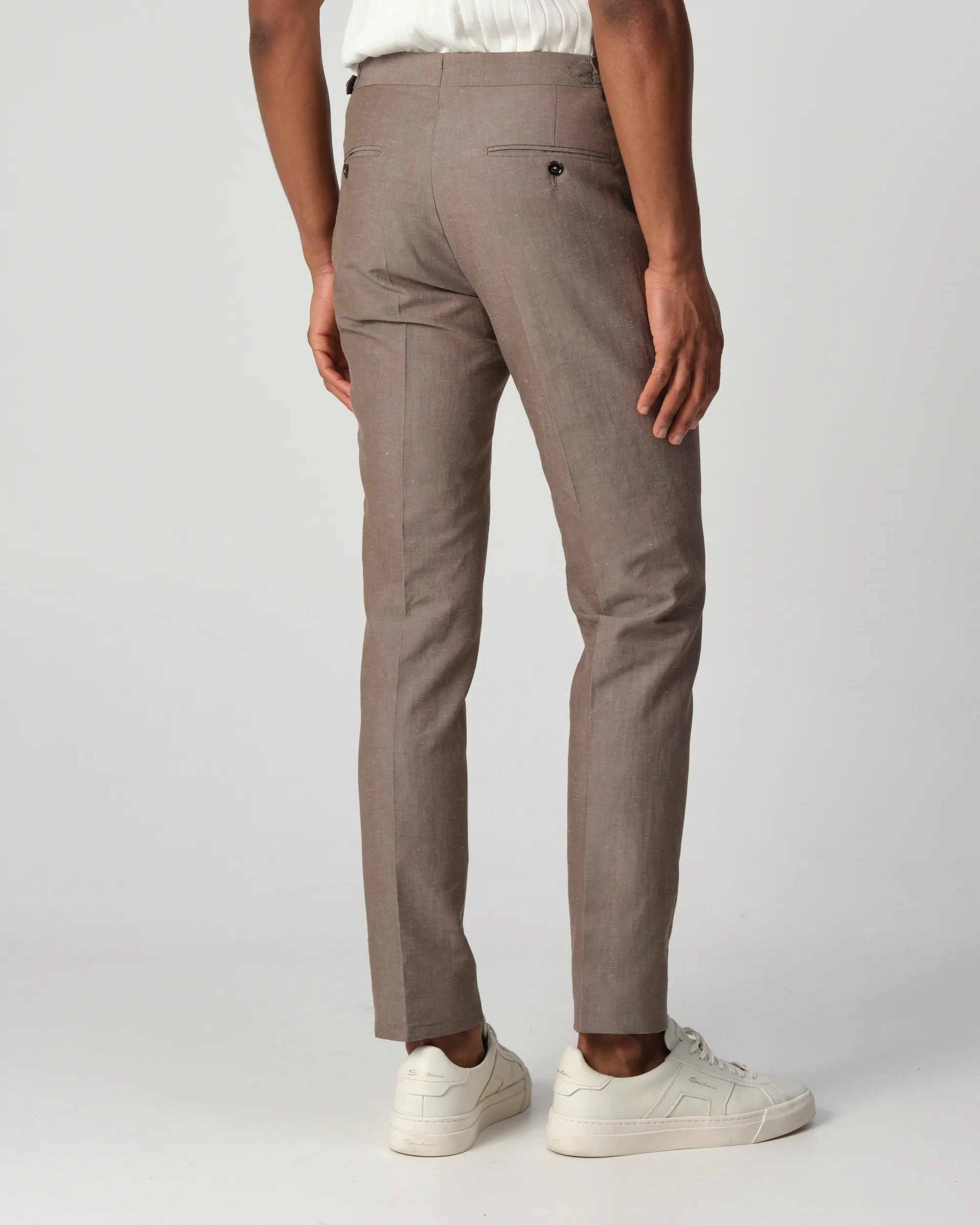 Dutch Dandies Pisa Mix & Match Pantalon Bruin uni 090692-003-46