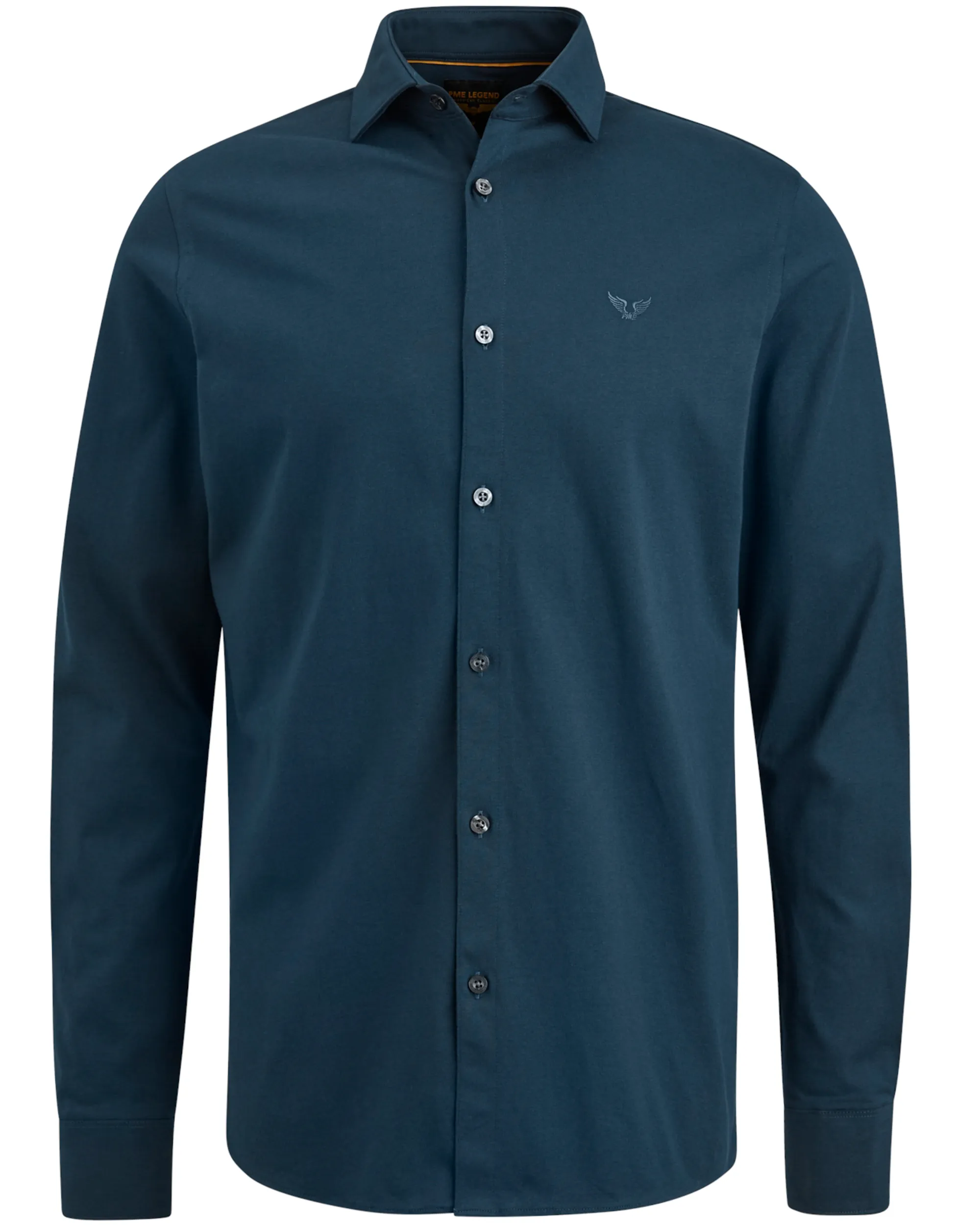 PME Legend Casual Overhemd LM Blauw 090718-001-L