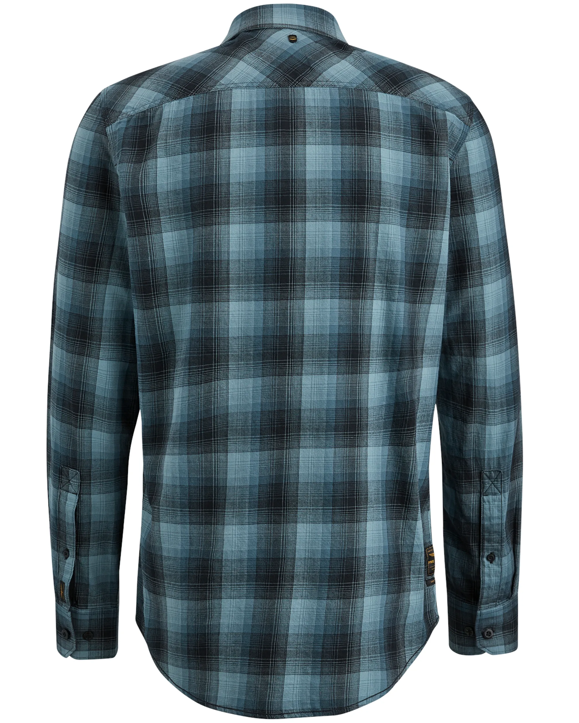 PME Legend Casual Overhemd LM Blauw 090728-001-L