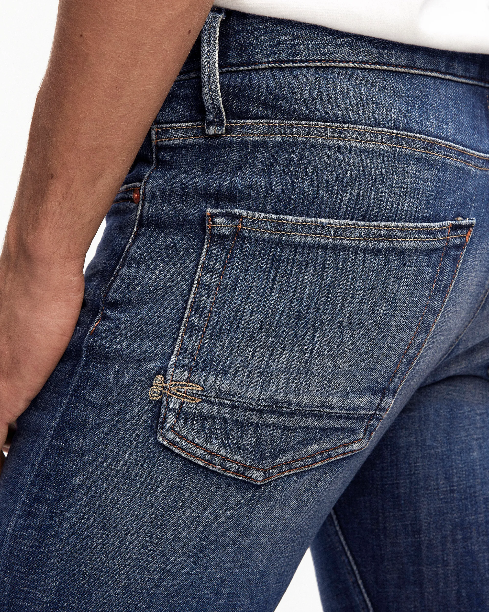 DENHAM Razor AWD Jeans Donker blauw 090996-001-32/34