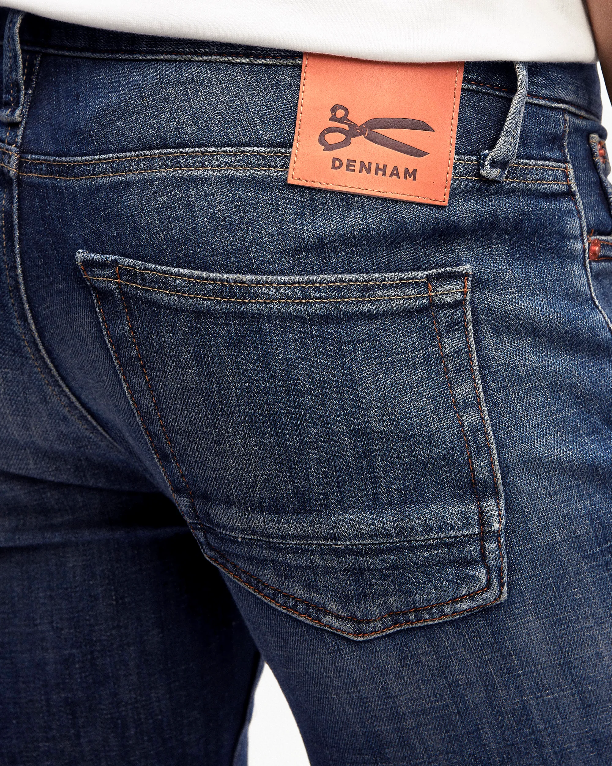 DENHAM Razor AWD Jeans Donker blauw 090996-001-32/34