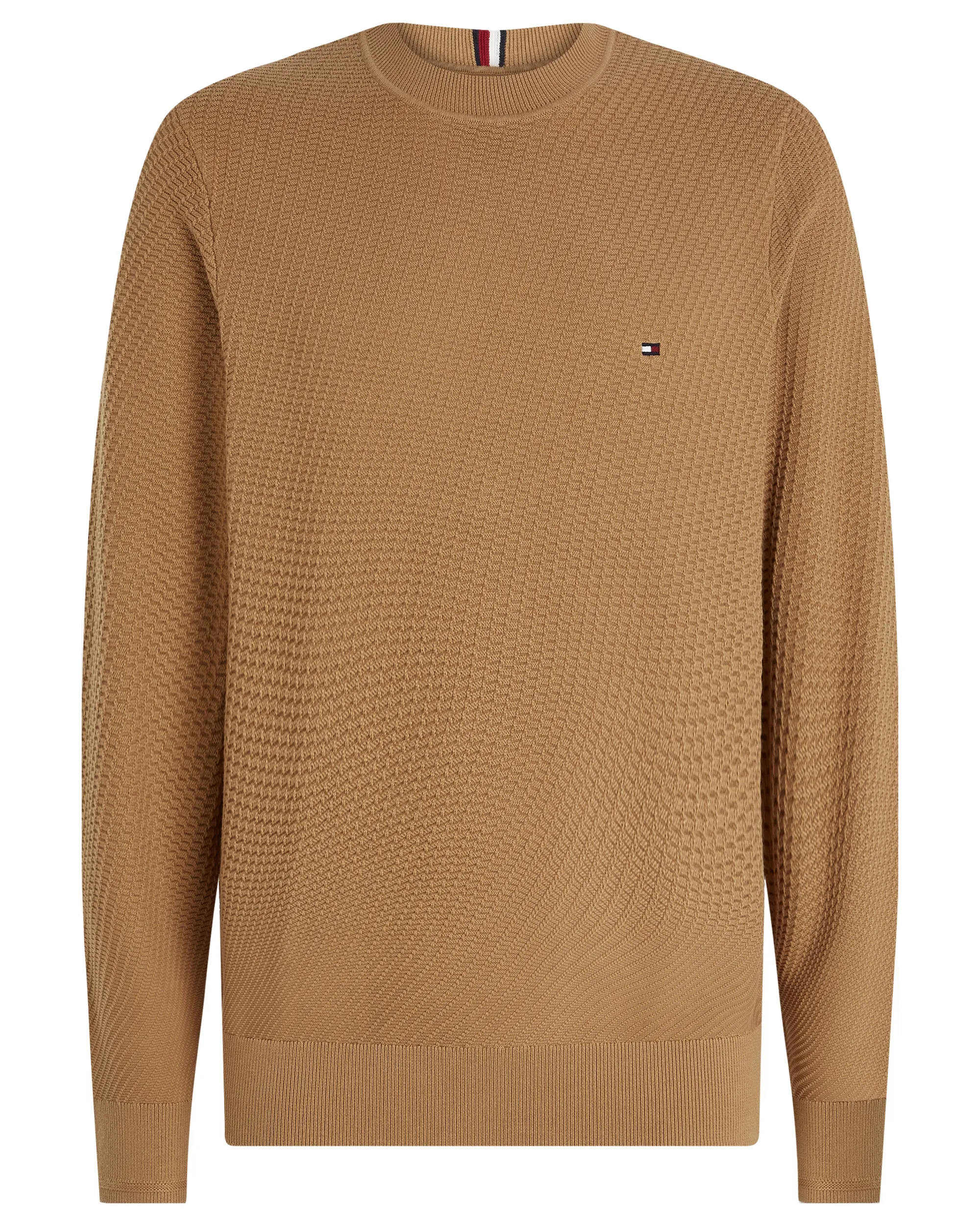 Tommy Hilfiger Menswear Trui ronde hals Sand 091085-001-L