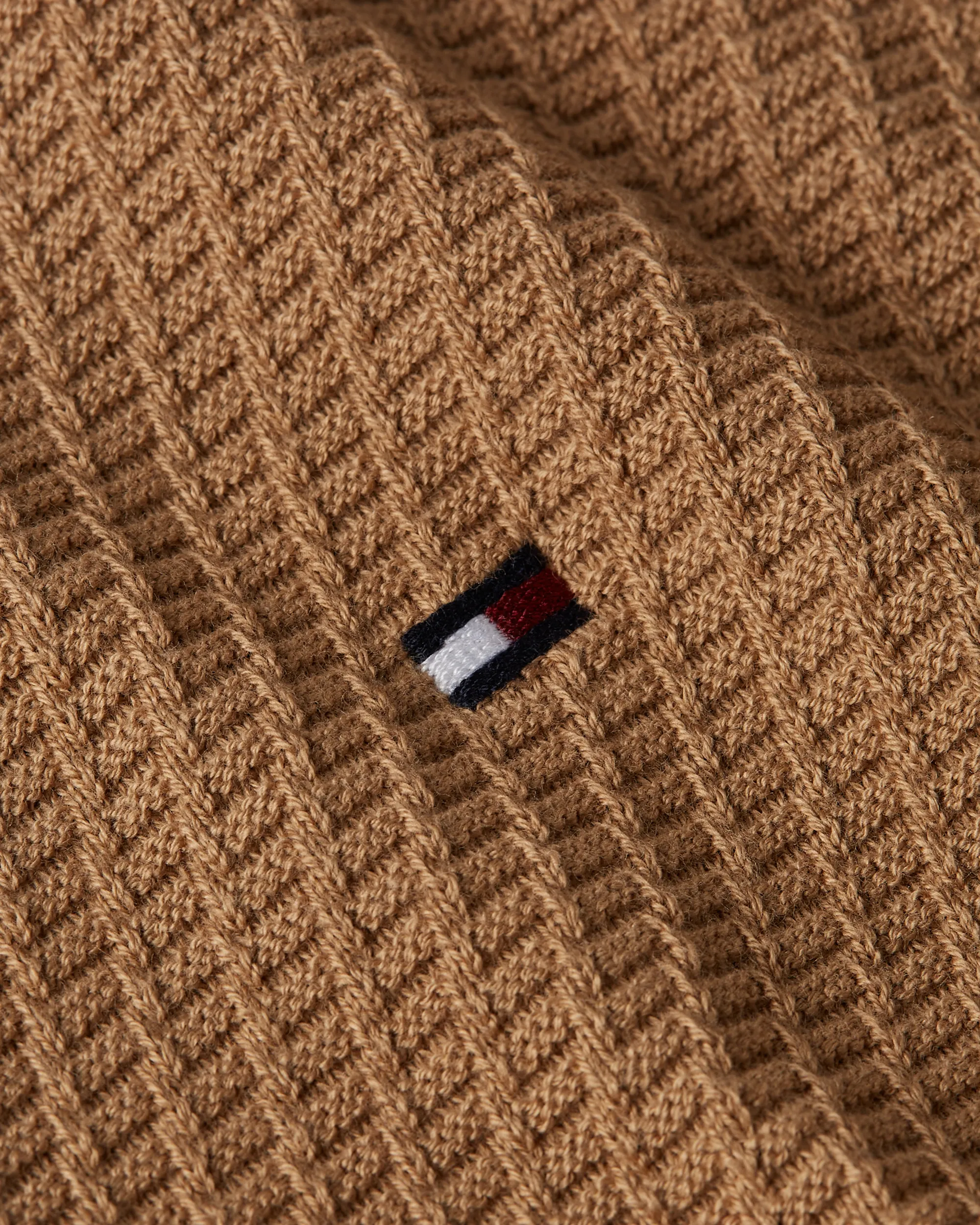 Tommy Hilfiger Menswear Trui ronde hals Sand 091085-001-L