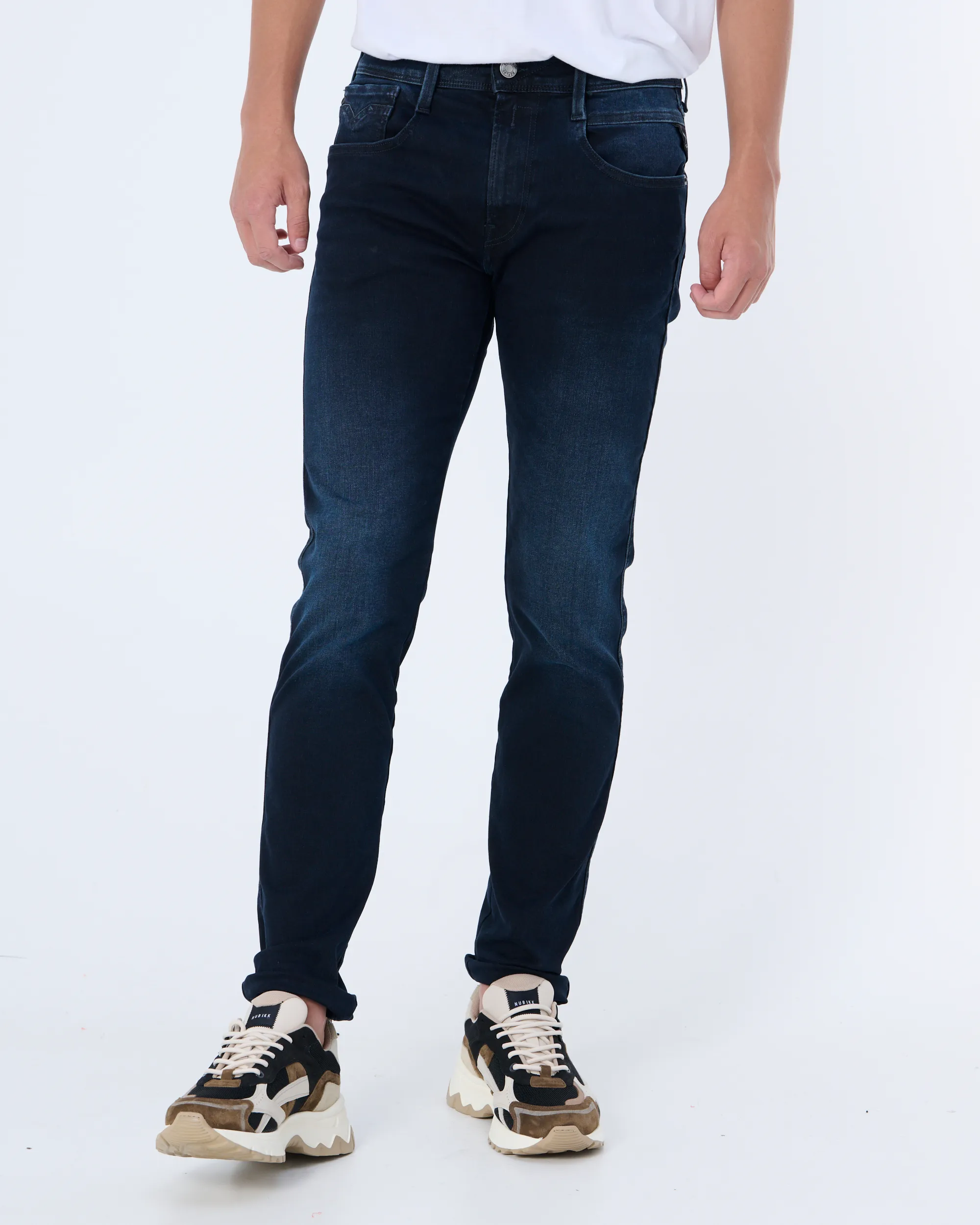 Replay Hyperflex Recycled 360 Jeans Blauw 091333-001-28/32