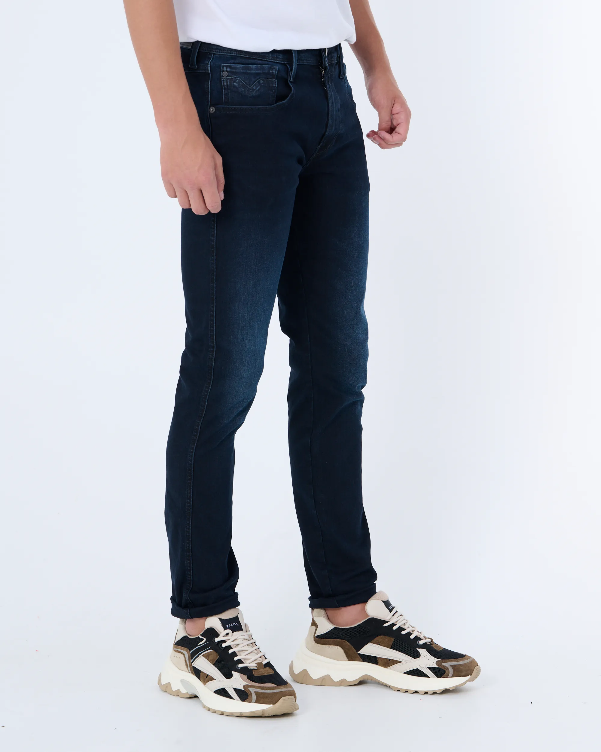 Replay Hyperflex Recycled 360 Jeans Blauw 091333-001-28/32
