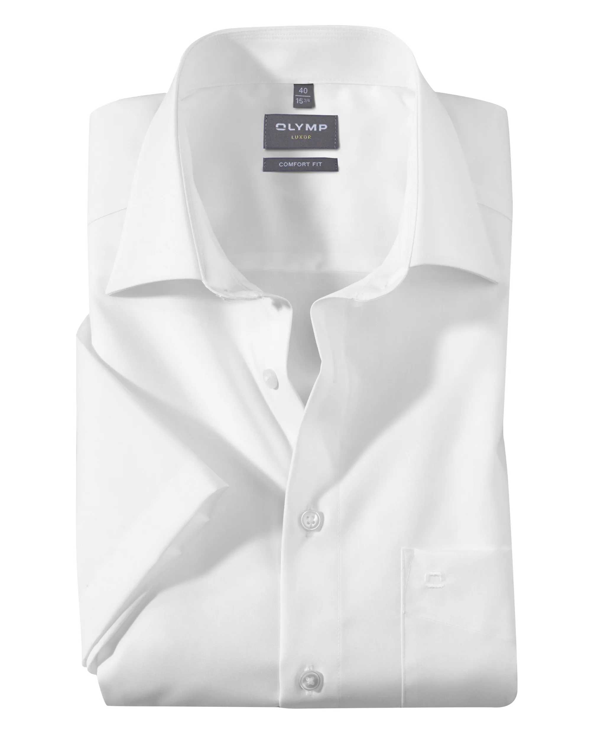 OLYMP Overhemd shirt KM Wit 091605-001-42