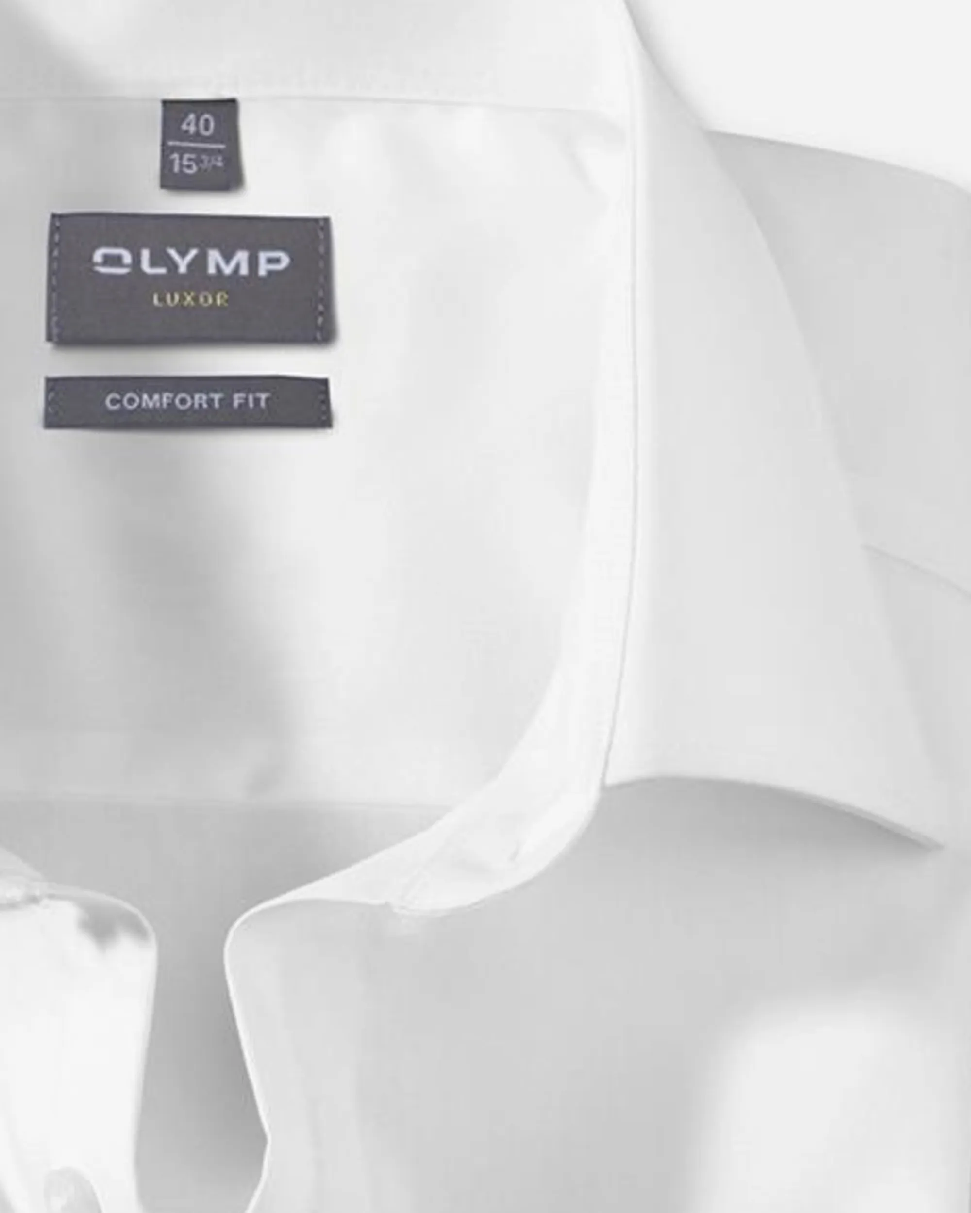 OLYMP Overhemd shirt KM Wit 091605-001-42