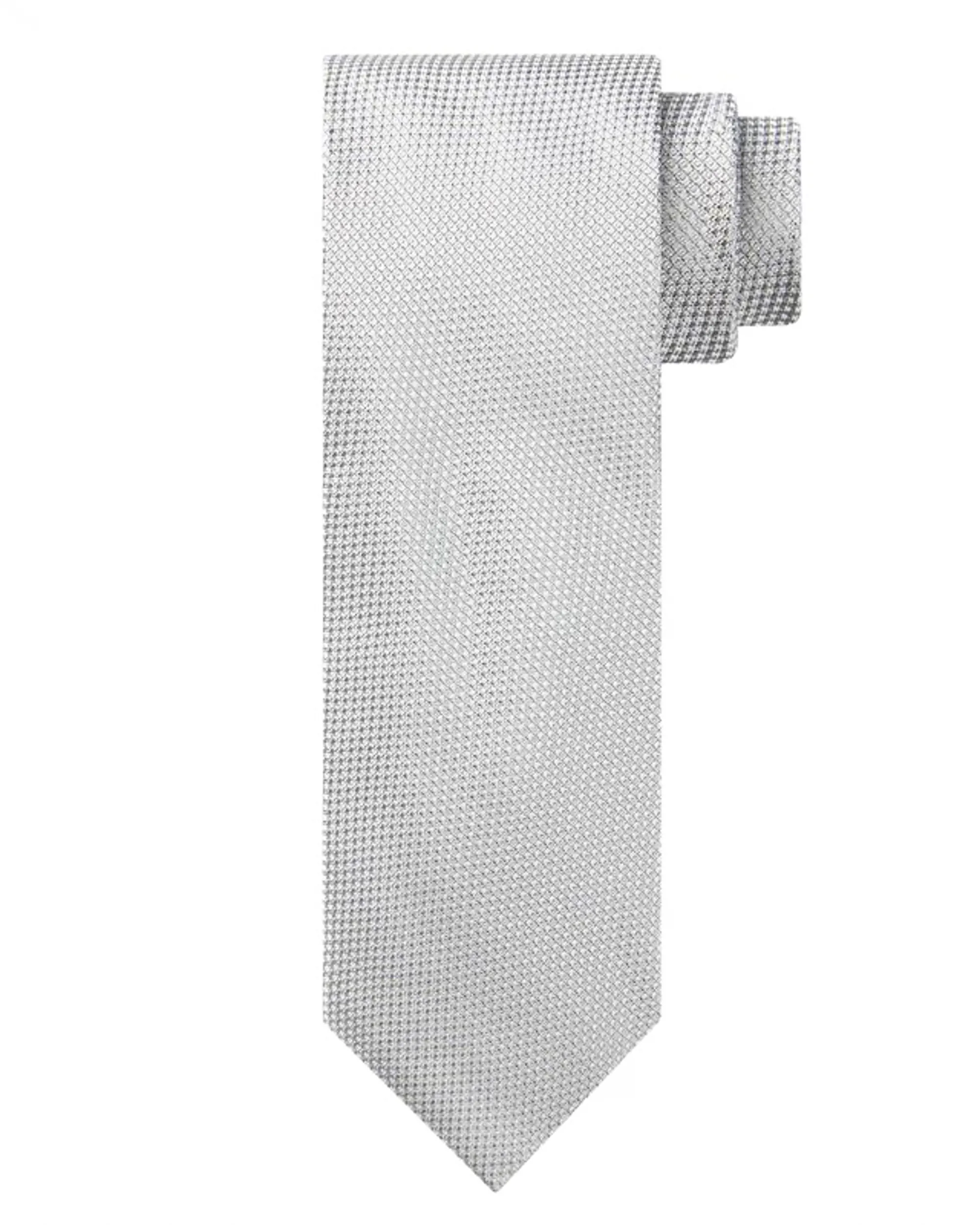 Profuomo Stropdas Grijs 091721-001-0