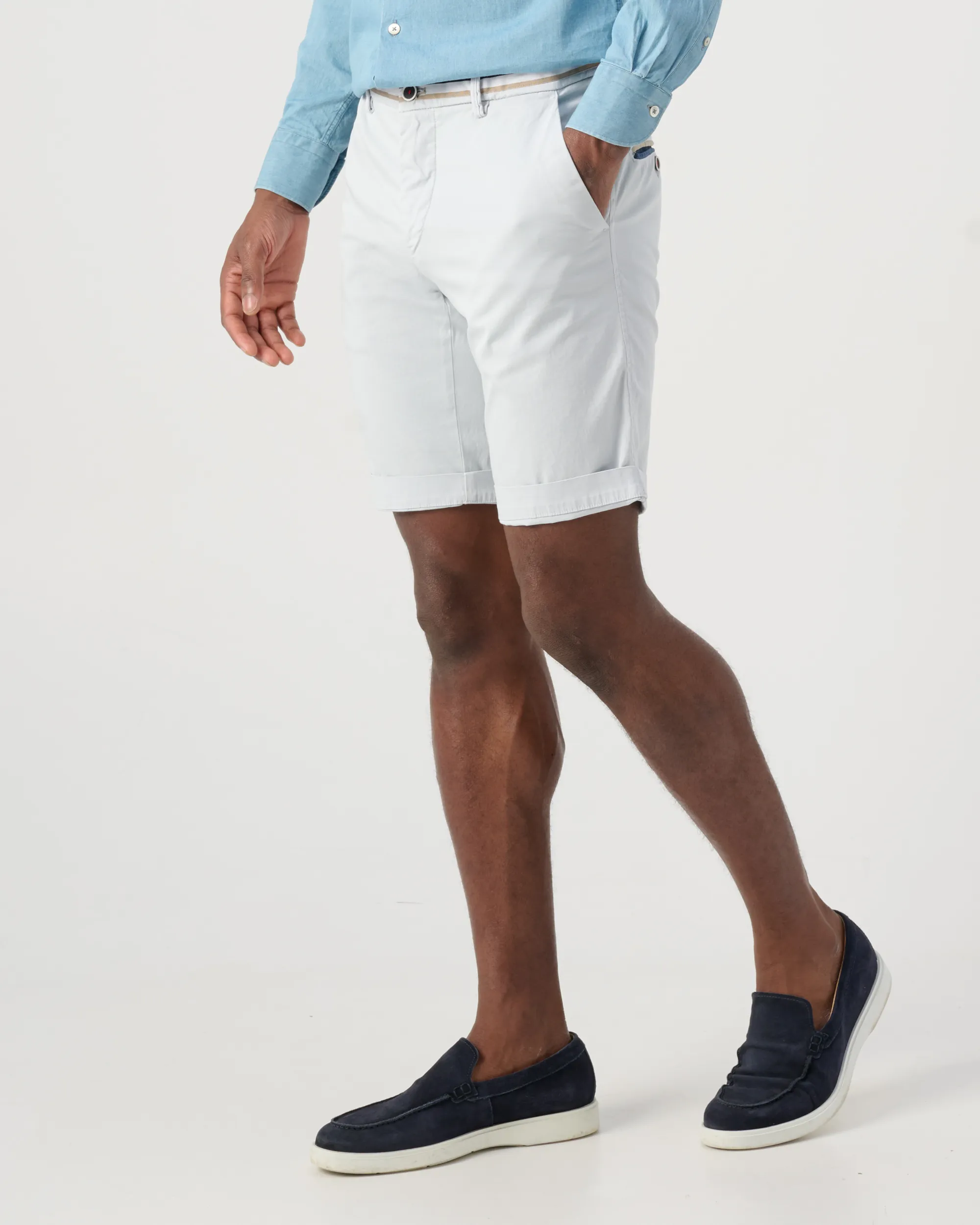 Mason's Torino Short Grijs 091779-001-50