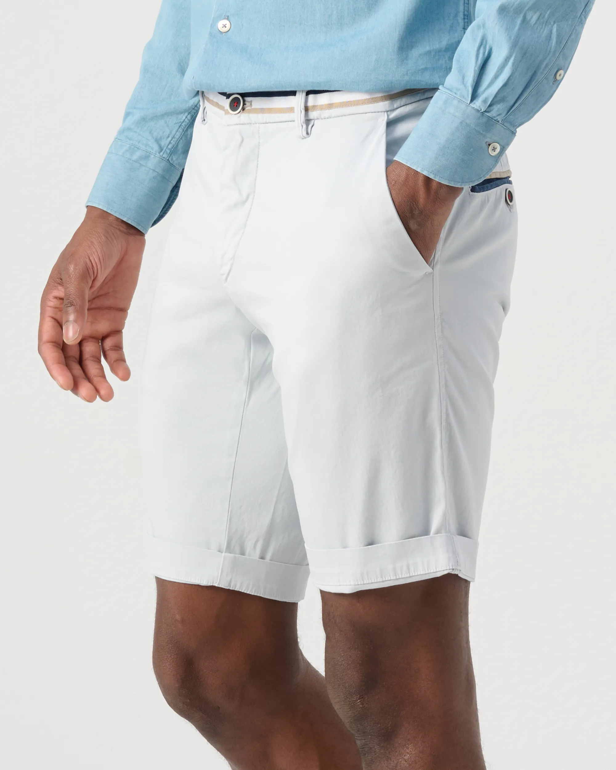 Mason's Torino Short Grijs 091779-001-50