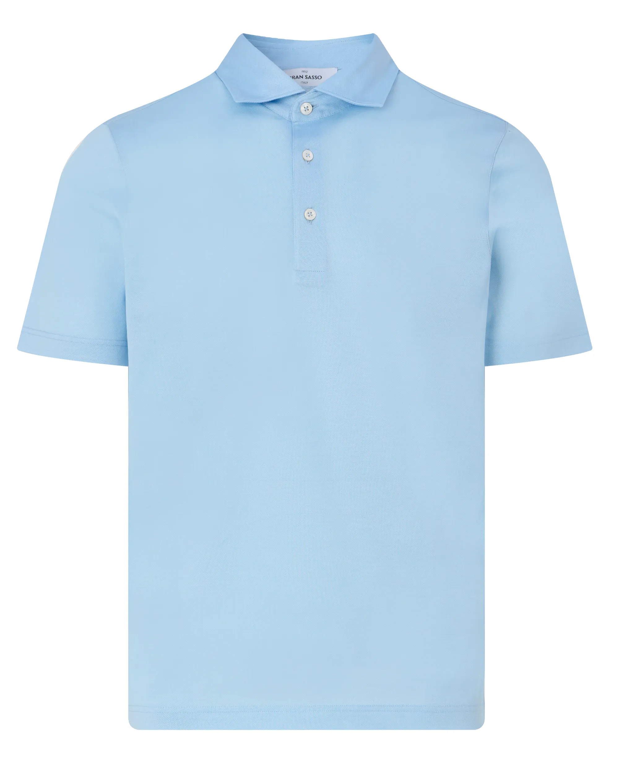 Gran Sasso Polo KM Licht blauw 091799-002-56