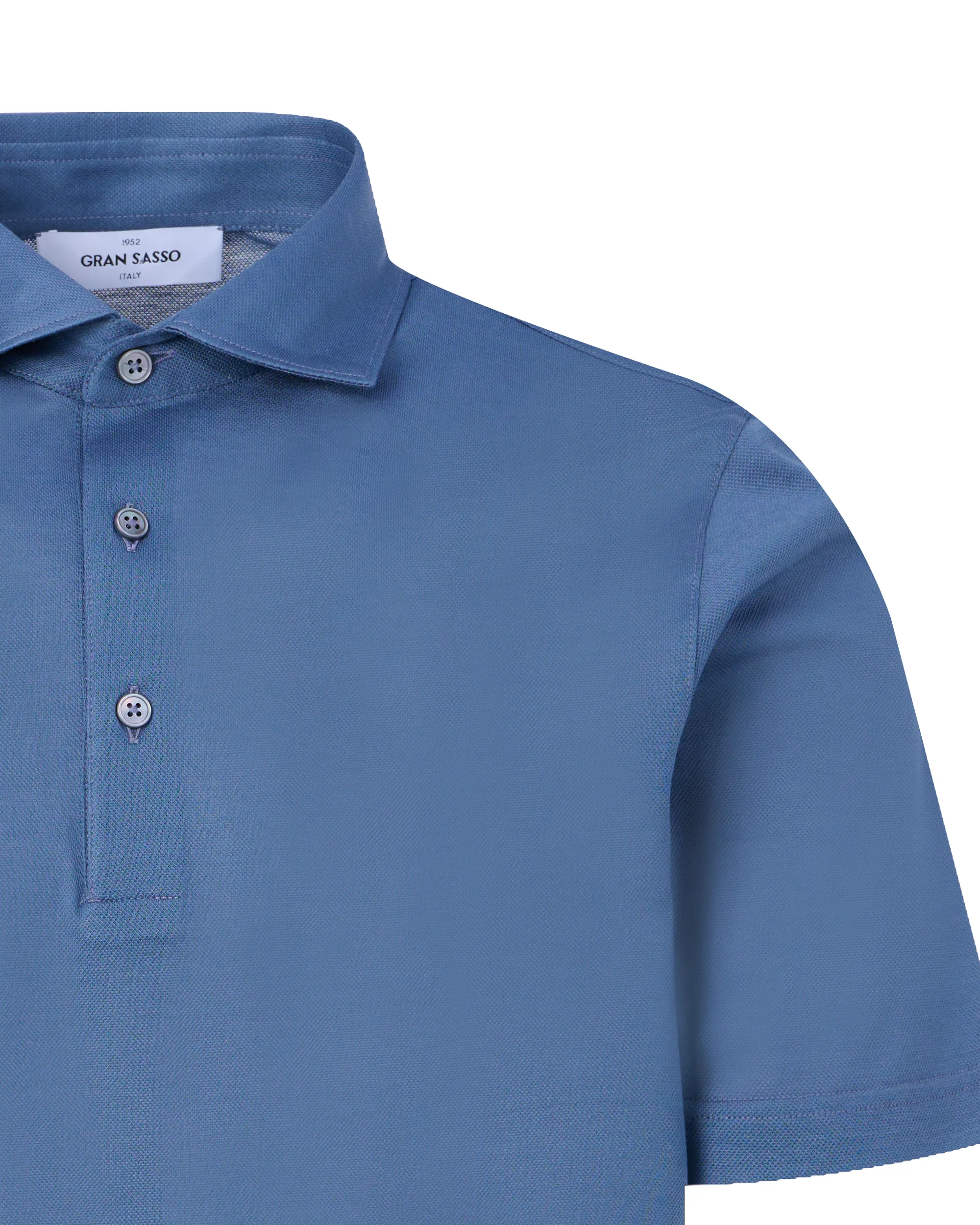 Gran Sasso Polo KM Blauw 091802-001-56