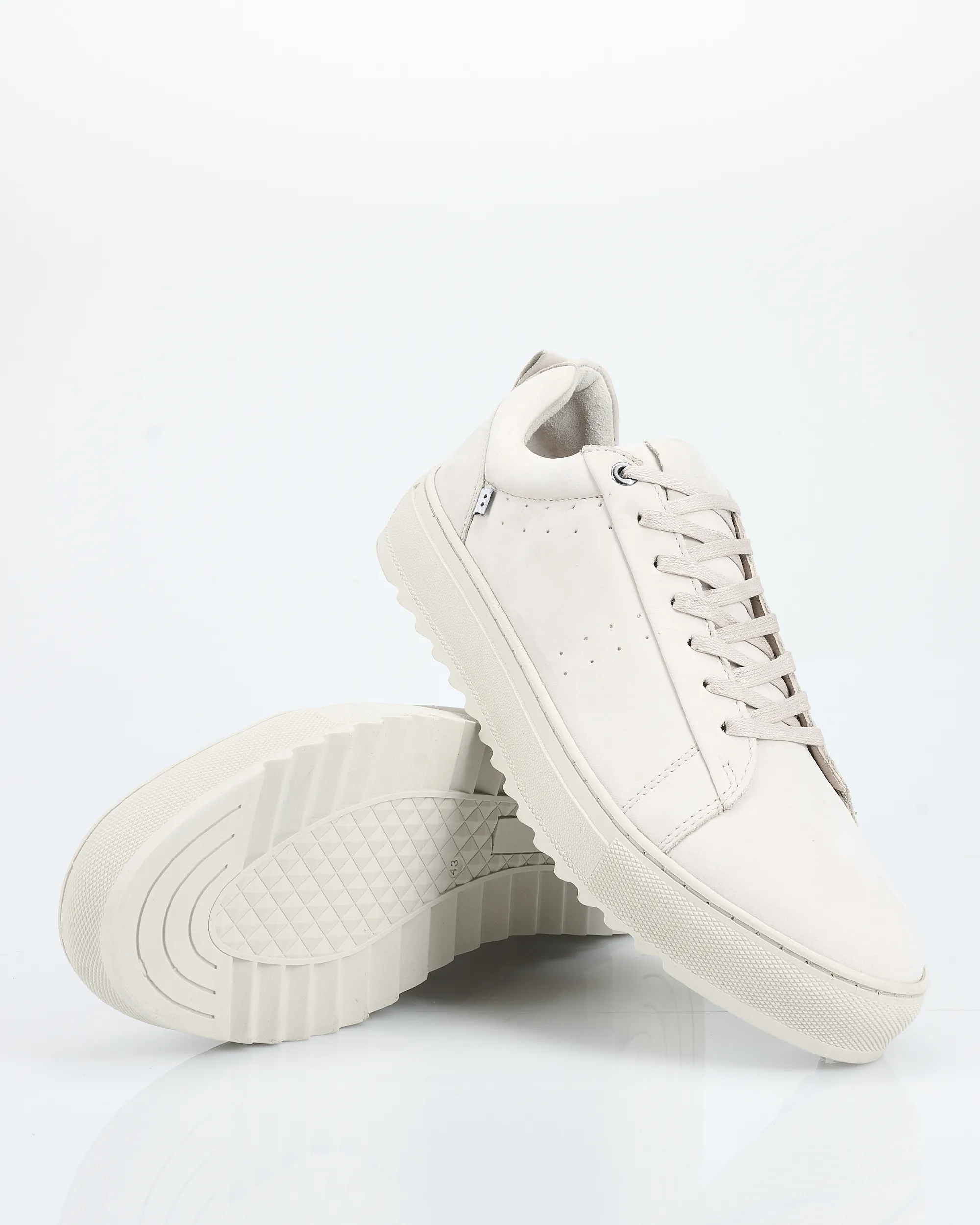 J.C. RAGS Nigel Sneakers Lichtgrijs uni 091867-002-40